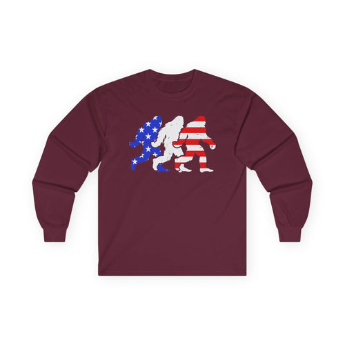 Big Foot USA Cotton Long Sleeve Tee