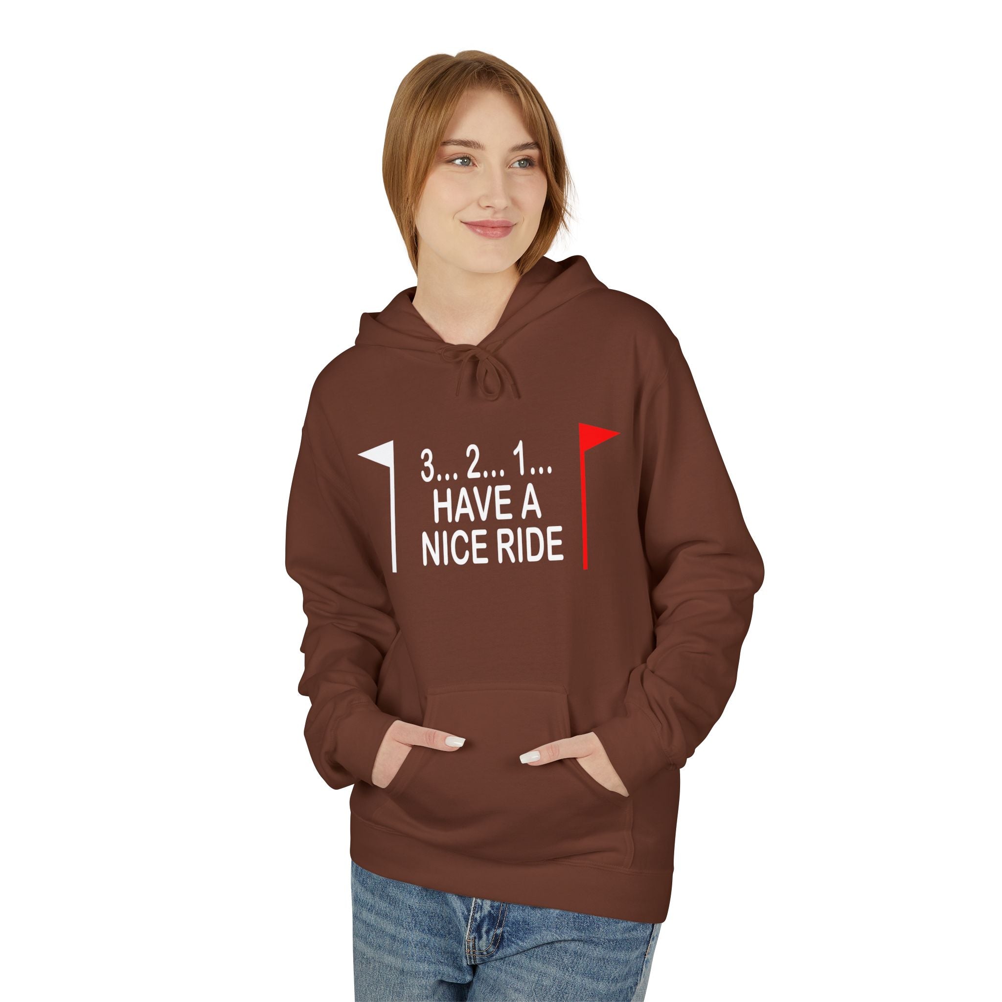 Have a Nice Ride Midweight Softstyle Fleece Hoodie