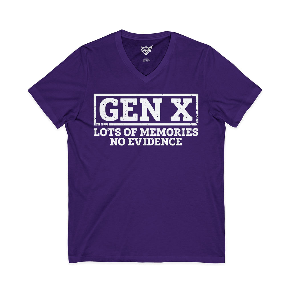 Gen X Jersey Short Sleeve V-Neck Tee