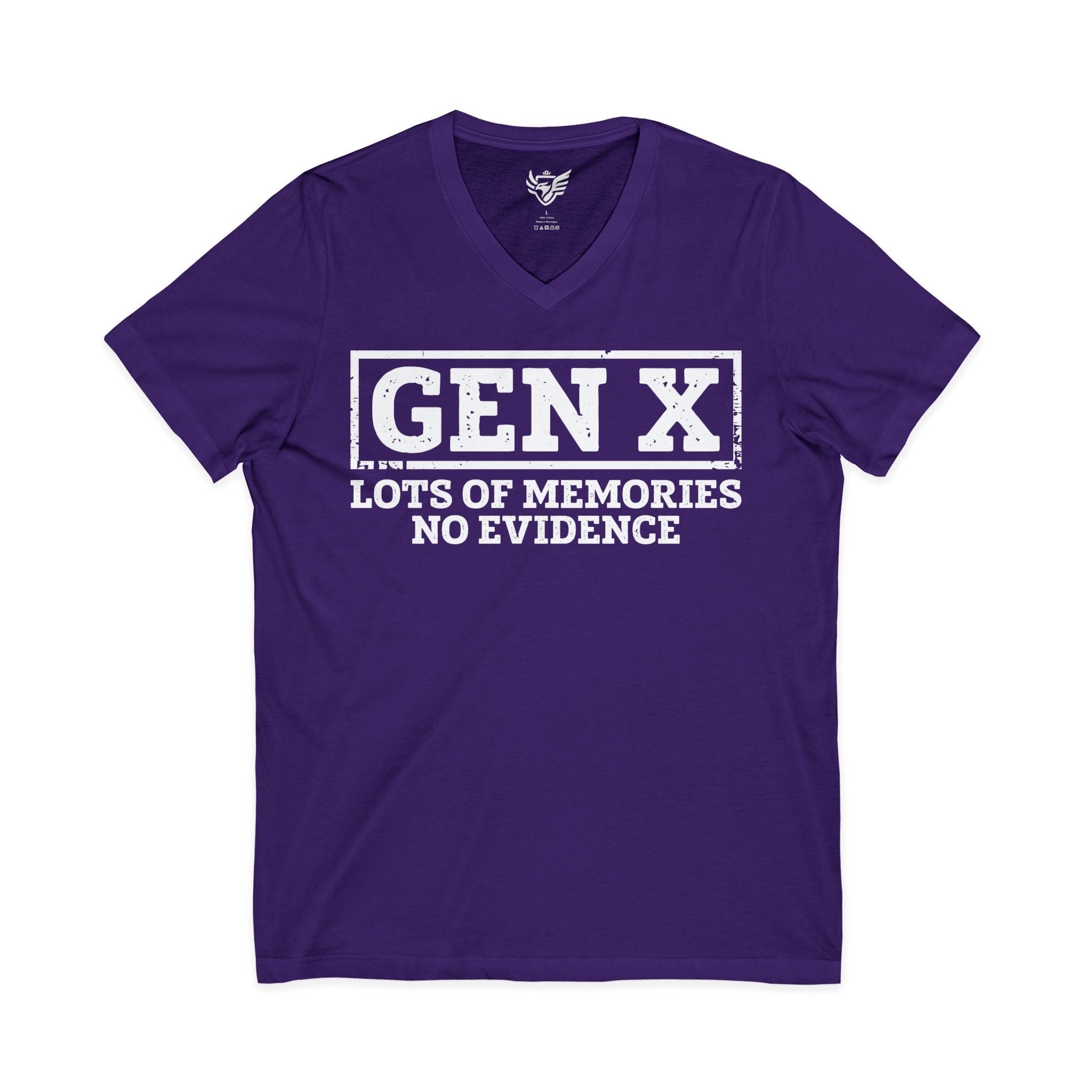 Gen X Jersey Short Sleeve V-Neck Tee
