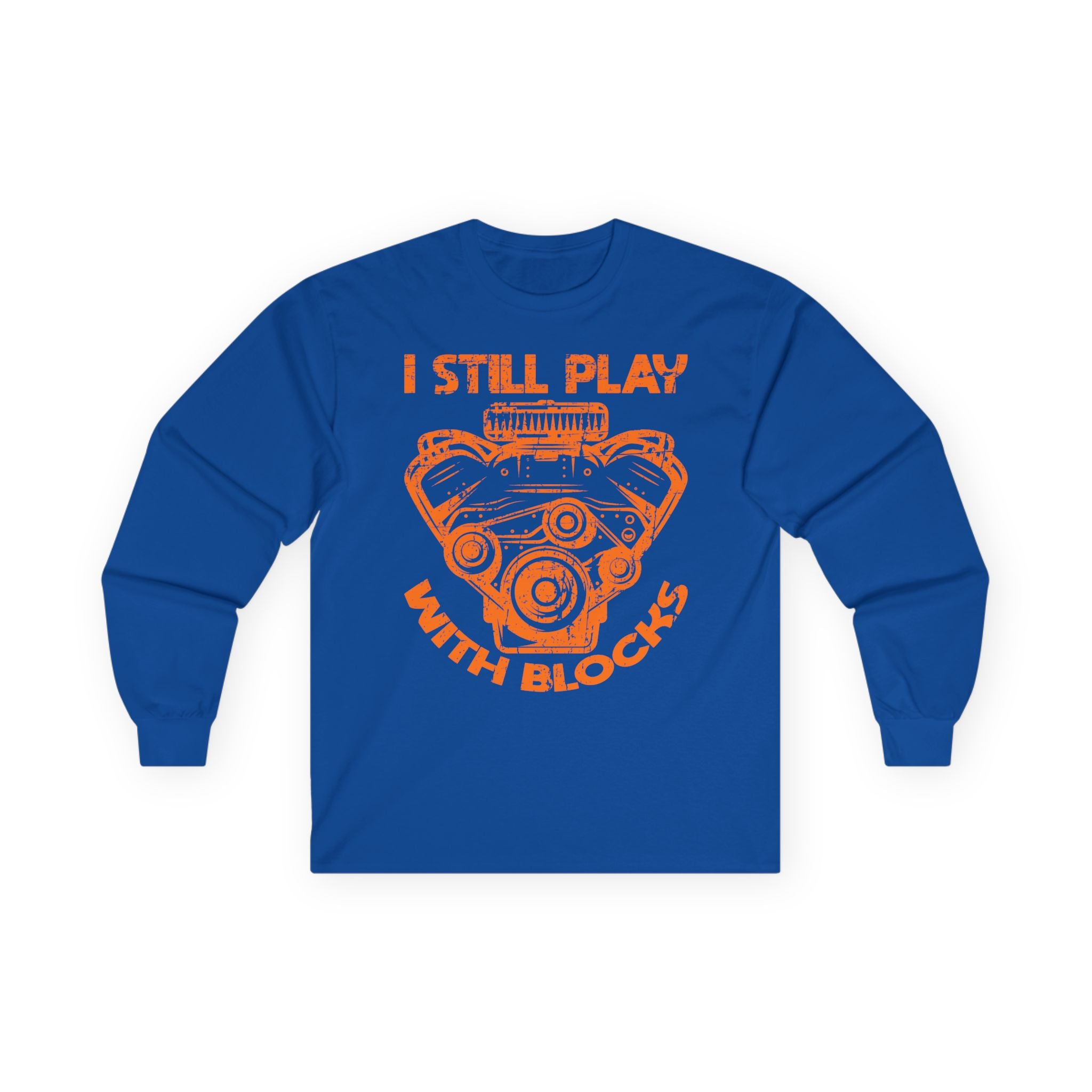 Engine Block Cotton Long Sleeve Tee