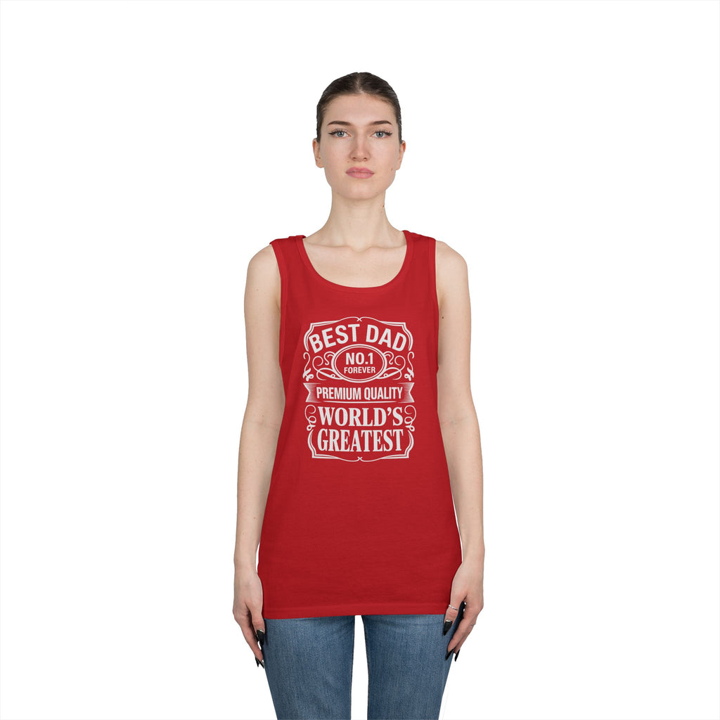 Bourbon Dad Heavy Cotton Tank Top