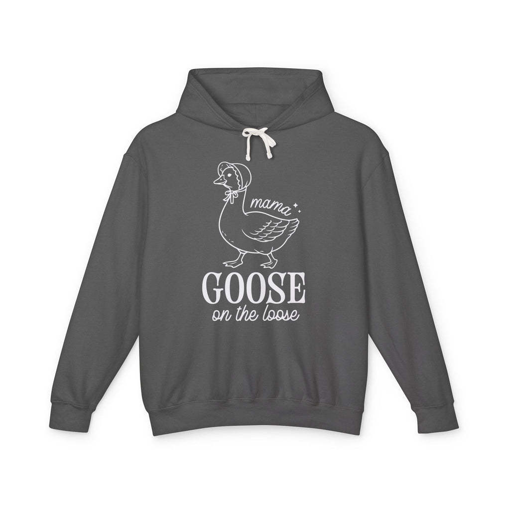 Mama Goose on the Loose Lightweight Hooded Sweatshirt