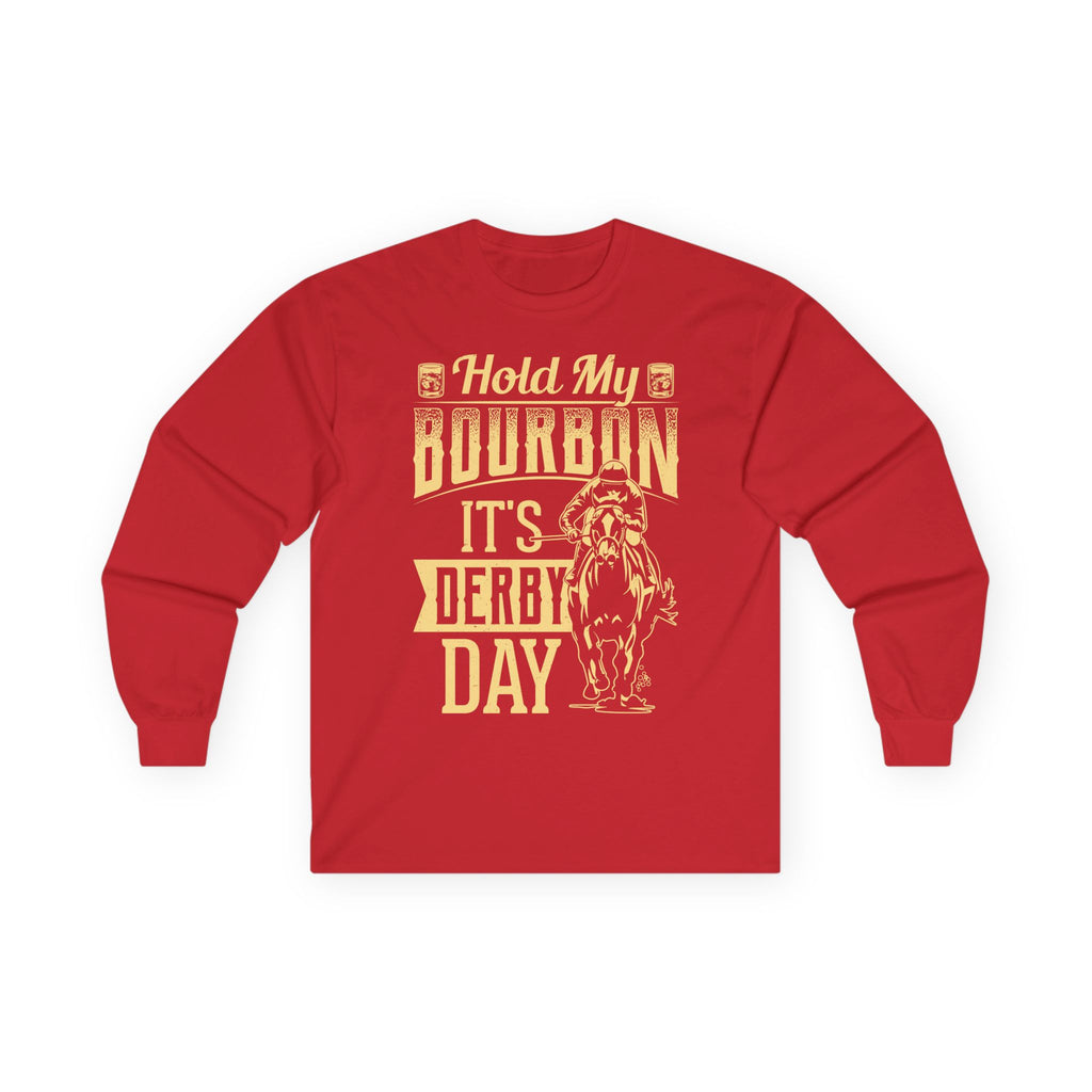 Derby Day Cotton Long Sleeve Tee