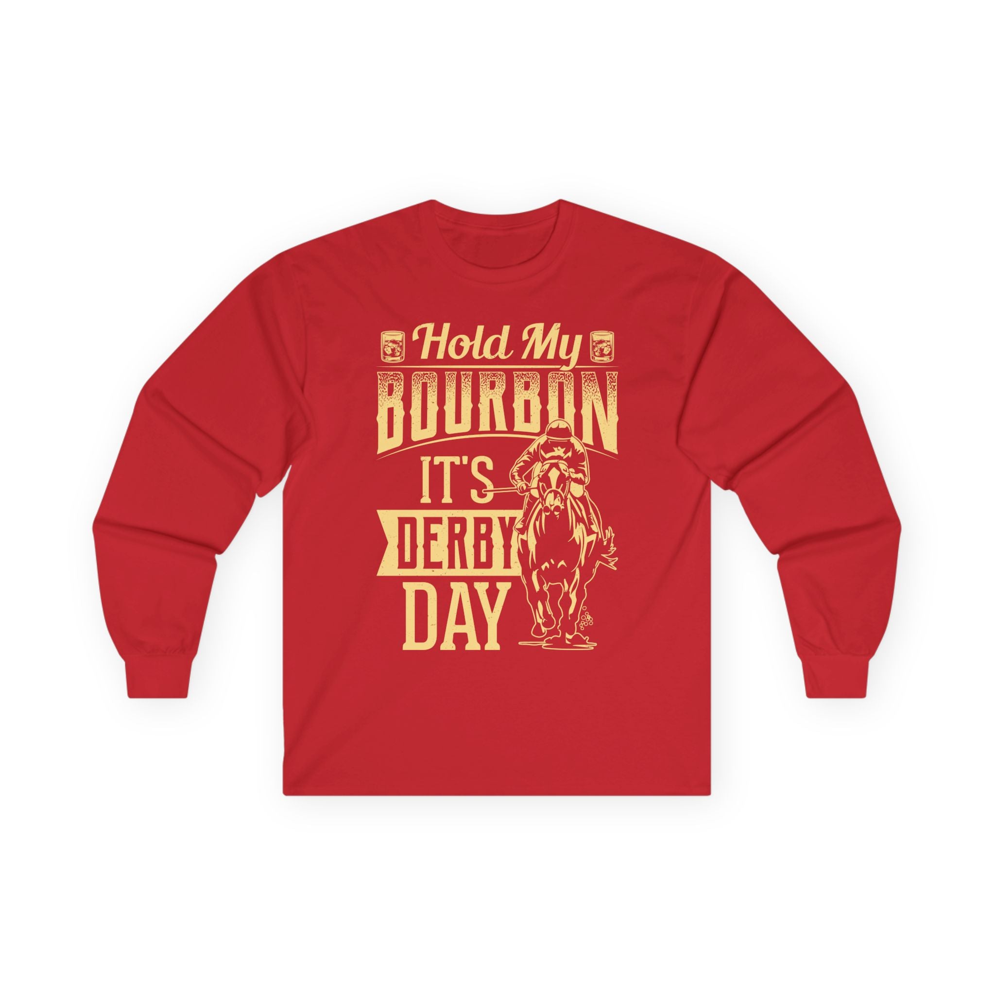 Derby Day Cotton Long Sleeve Tee