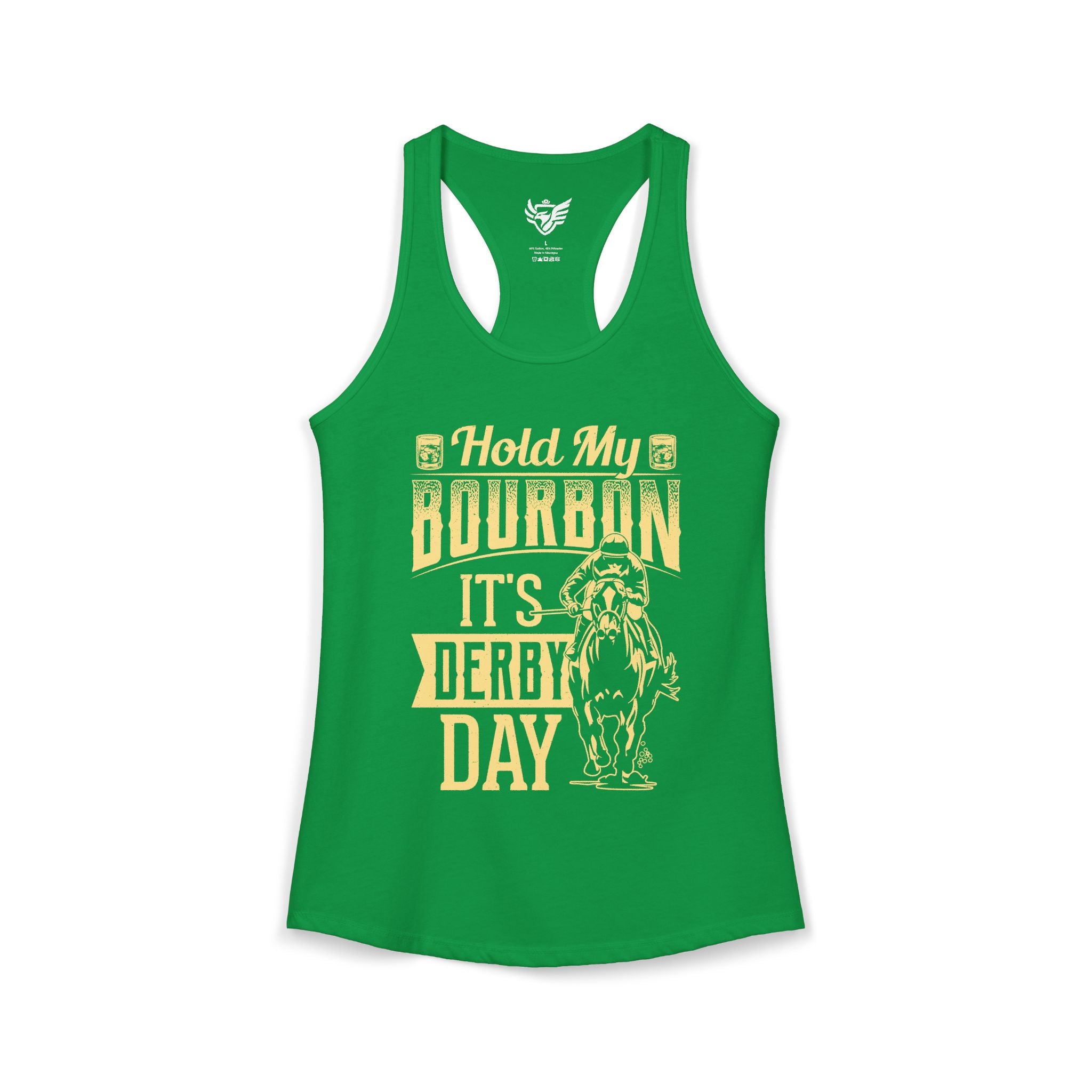 Derby Day Ideal Racerback Tank