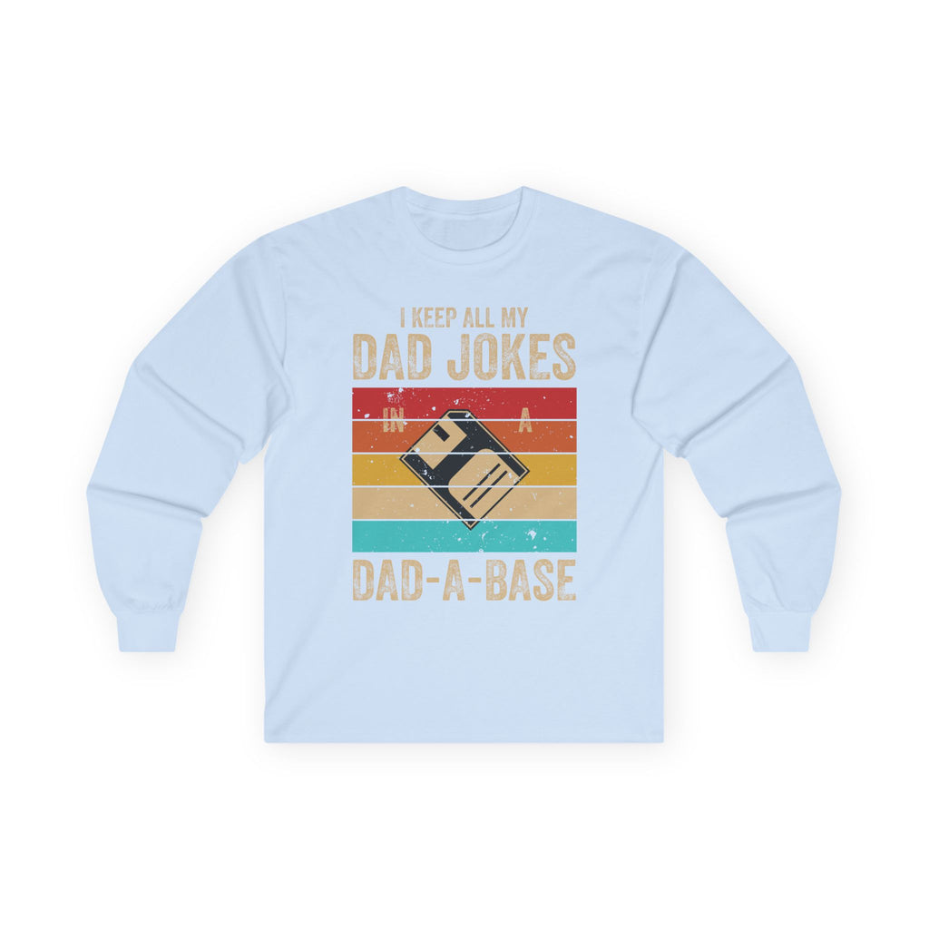 Dad-A-Base Cotton Long Sleeve Tee