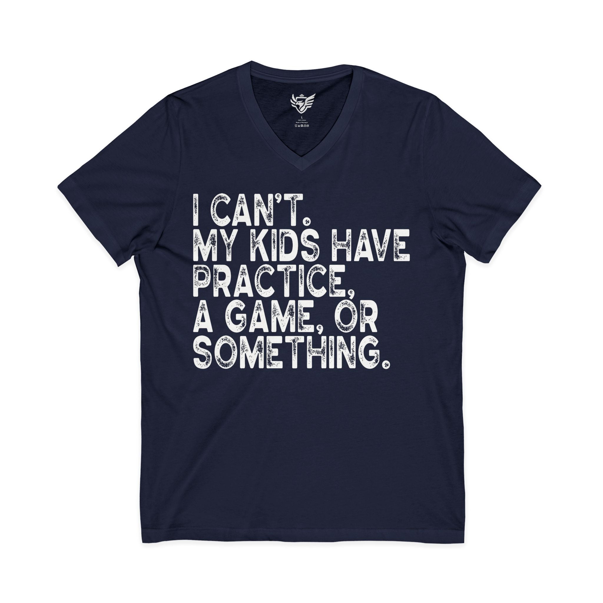 Busy Parents Jersey Short Sleeve V-Neck Tee