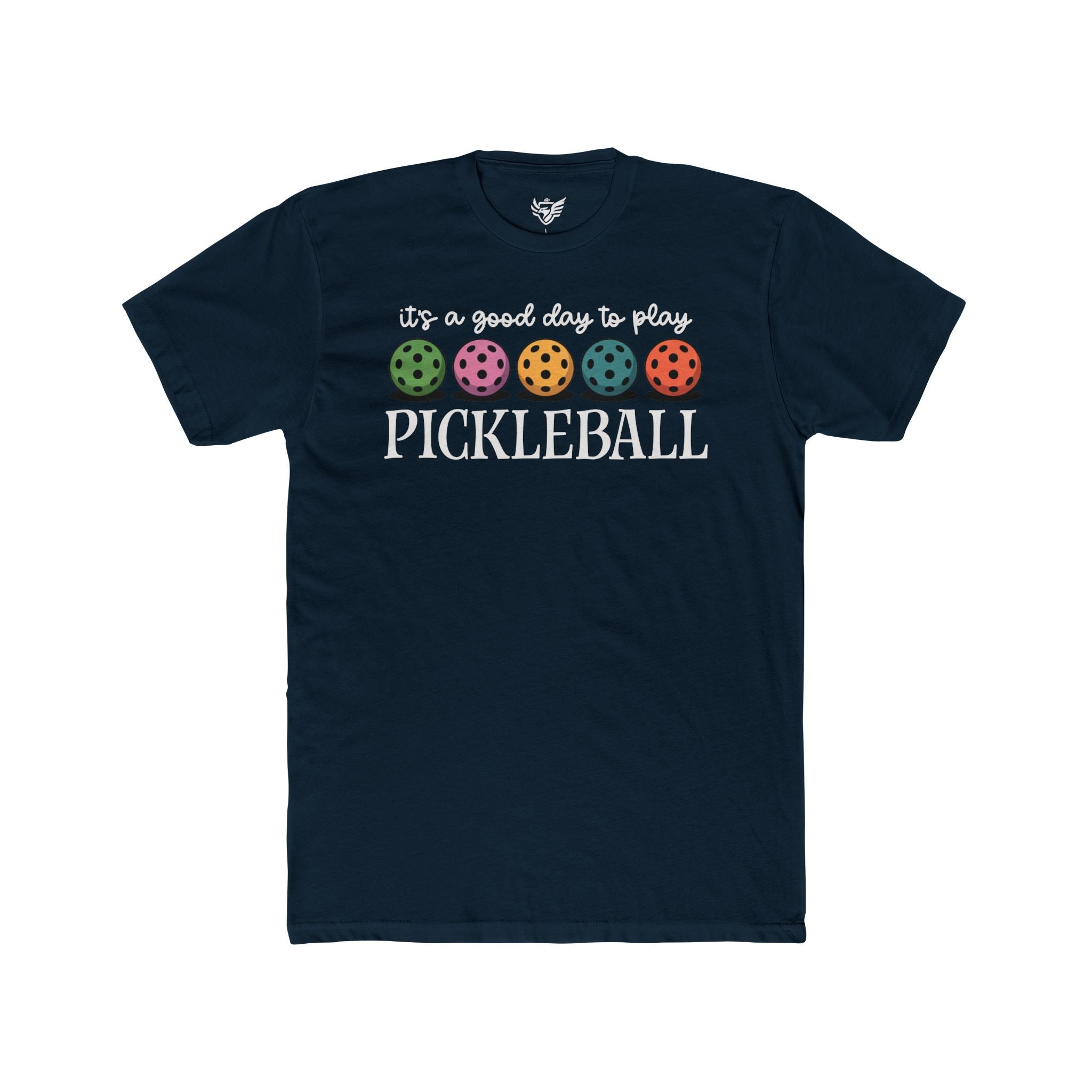 Good Day Pickleball Cotton Crew Tee
