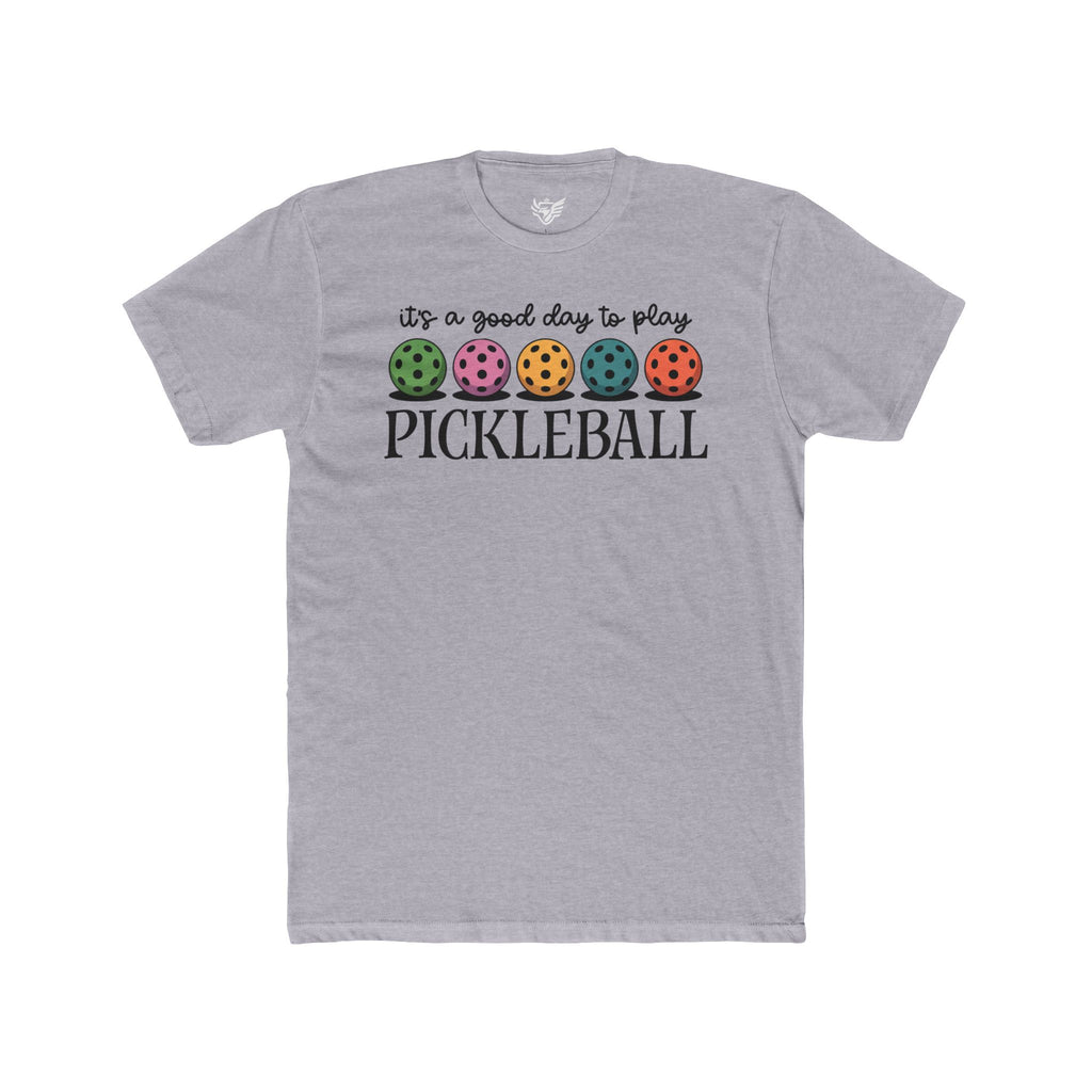 Good Day Pickleball Cotton Crew Tee