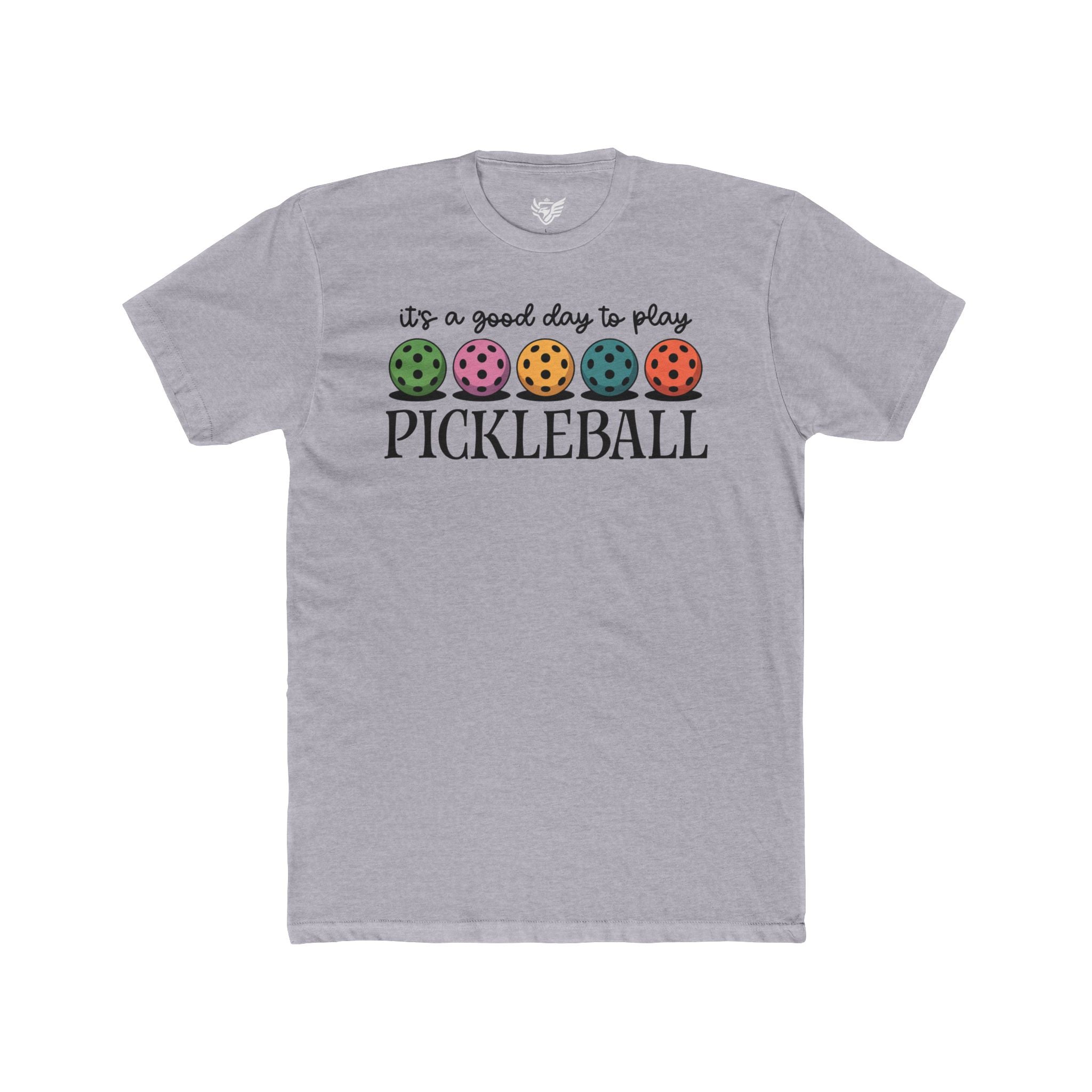 Good Day Pickleball Cotton Crew Tee