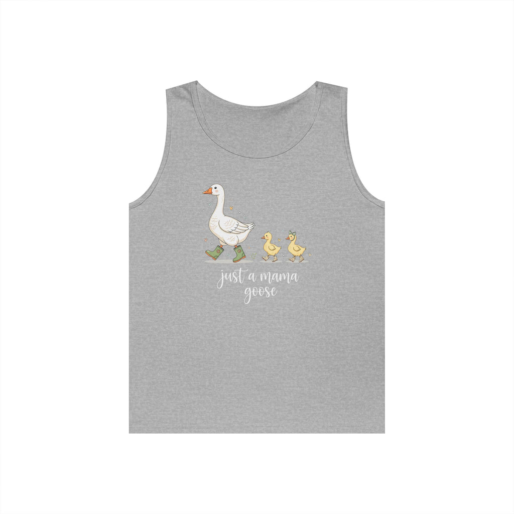 Just A Momma Goose Heavy Cotton Tank Top