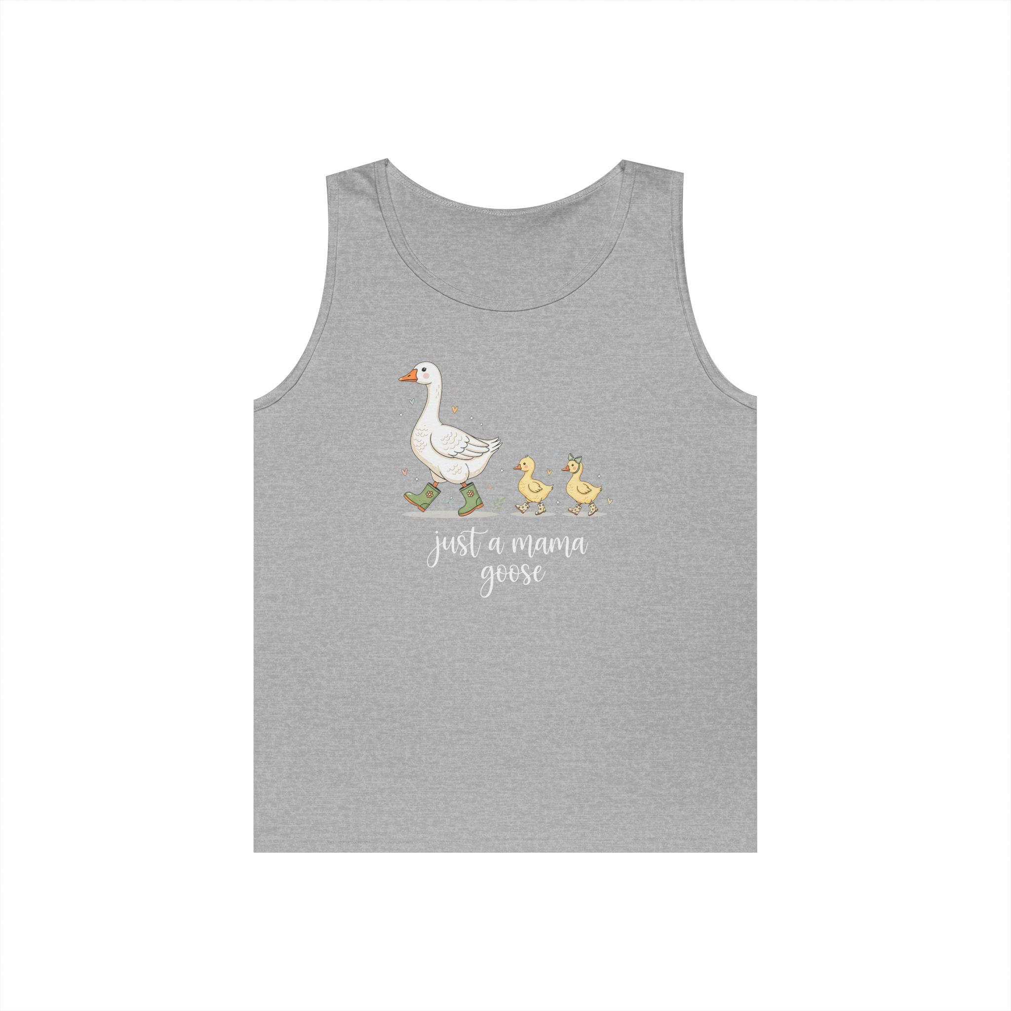 Just A Momma Goose Heavy Cotton Tank Top