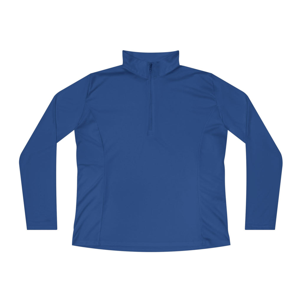 Ladies KY Leopard Quarter-Zip Pullover