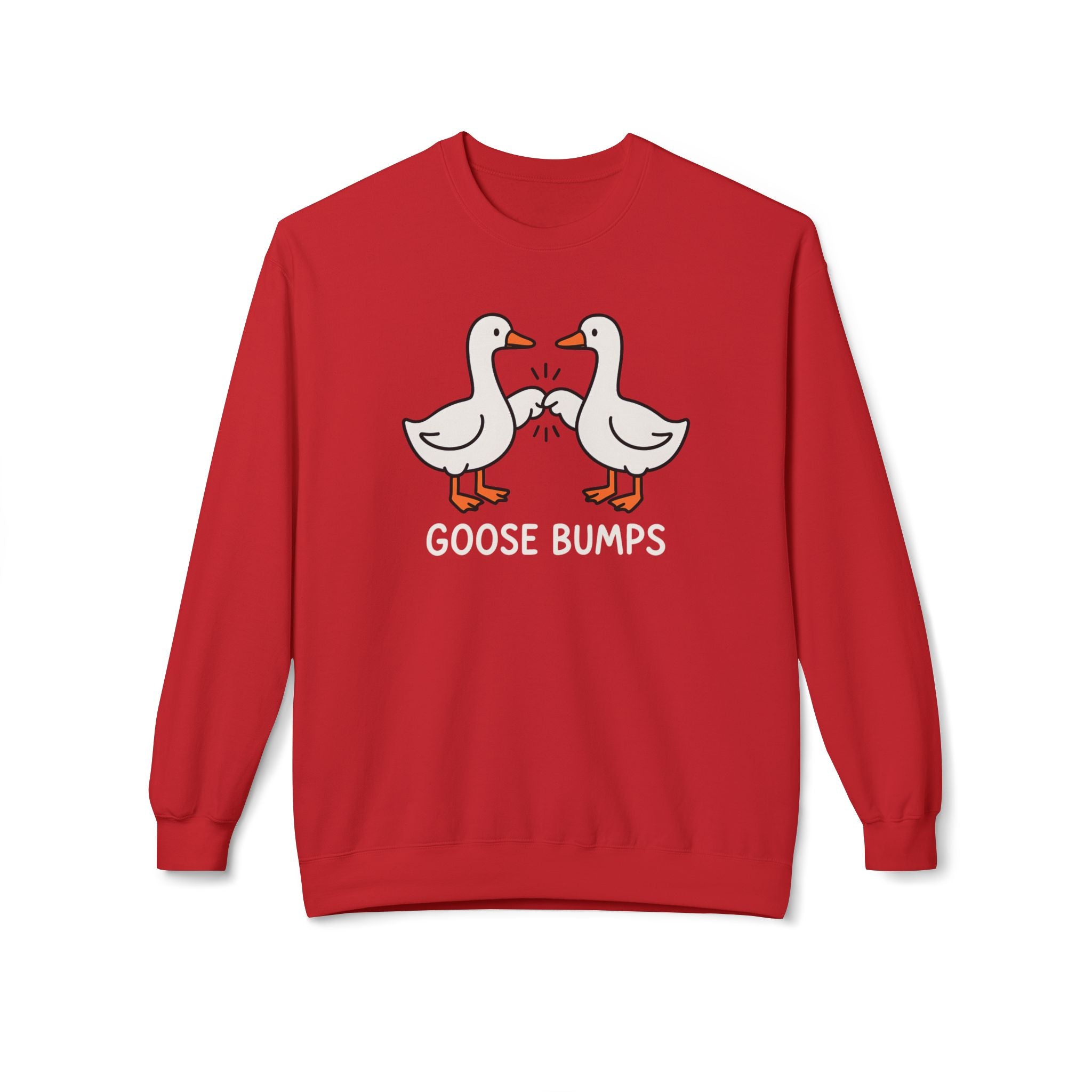 Goose Bumps Midweight Softstyle Fleece Crewneck Sweatshirt