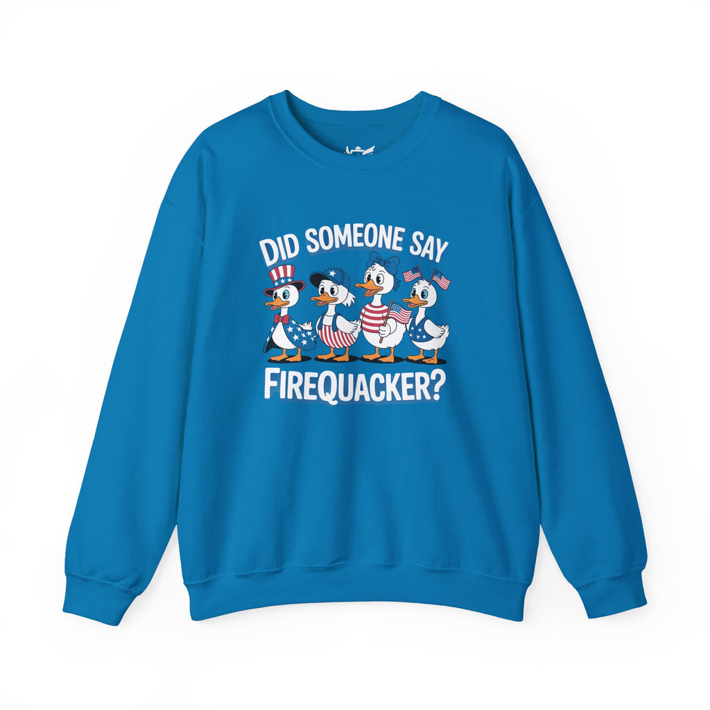 Firequackers Heavy Blend™ Crewneck Sweatshirt