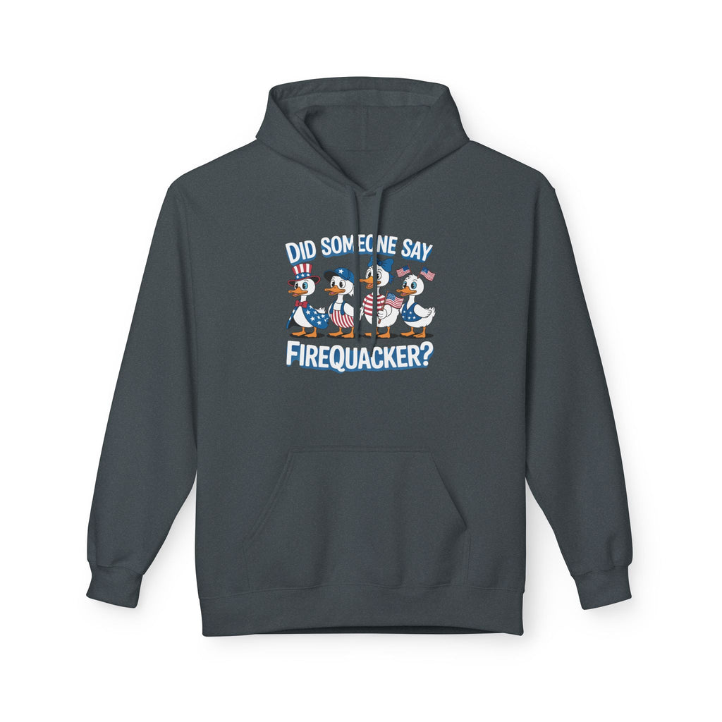 Firequackers Midweight Softstyle Fleece Hoodie