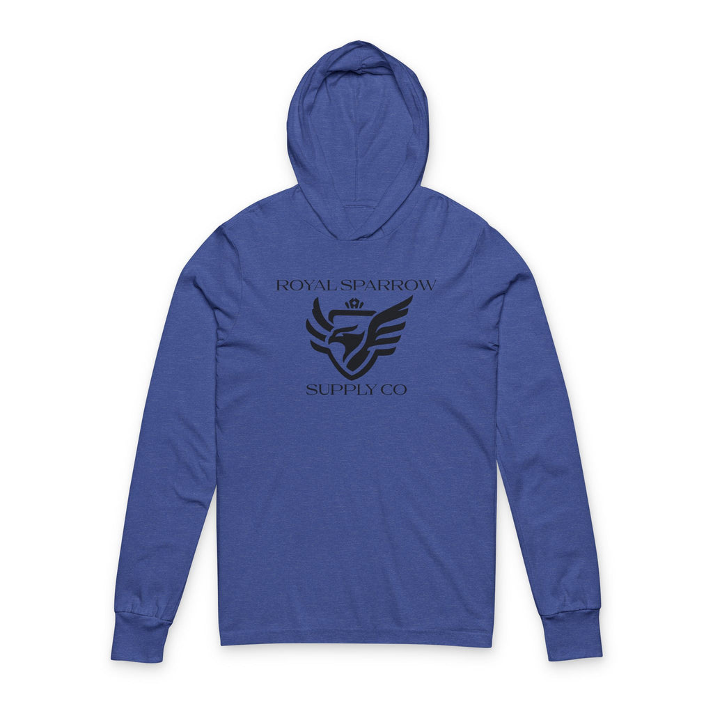 Royal Sparrow Hooded Long Sleeve Tee
