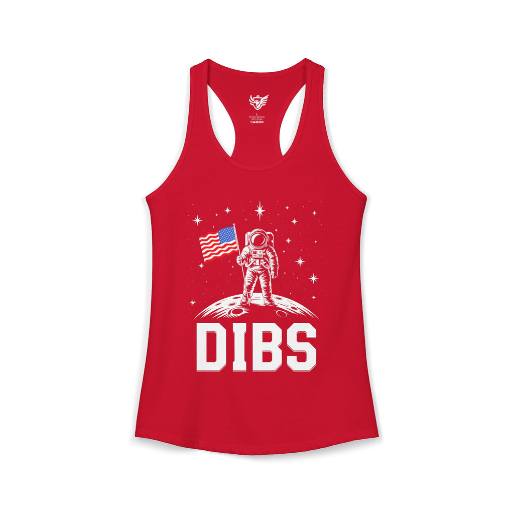 DIBS on the Moon Ideal Racerback Tank