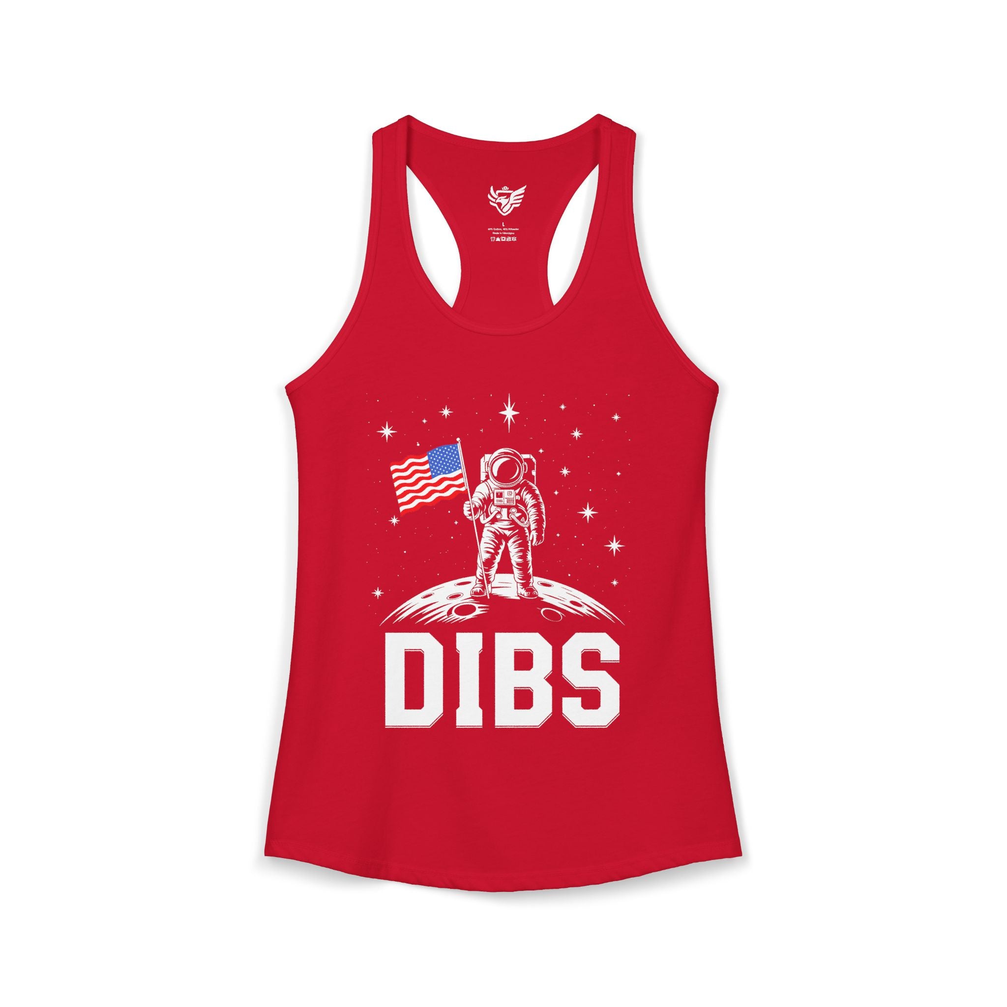 DIBS on the Moon Ideal Racerback Tank