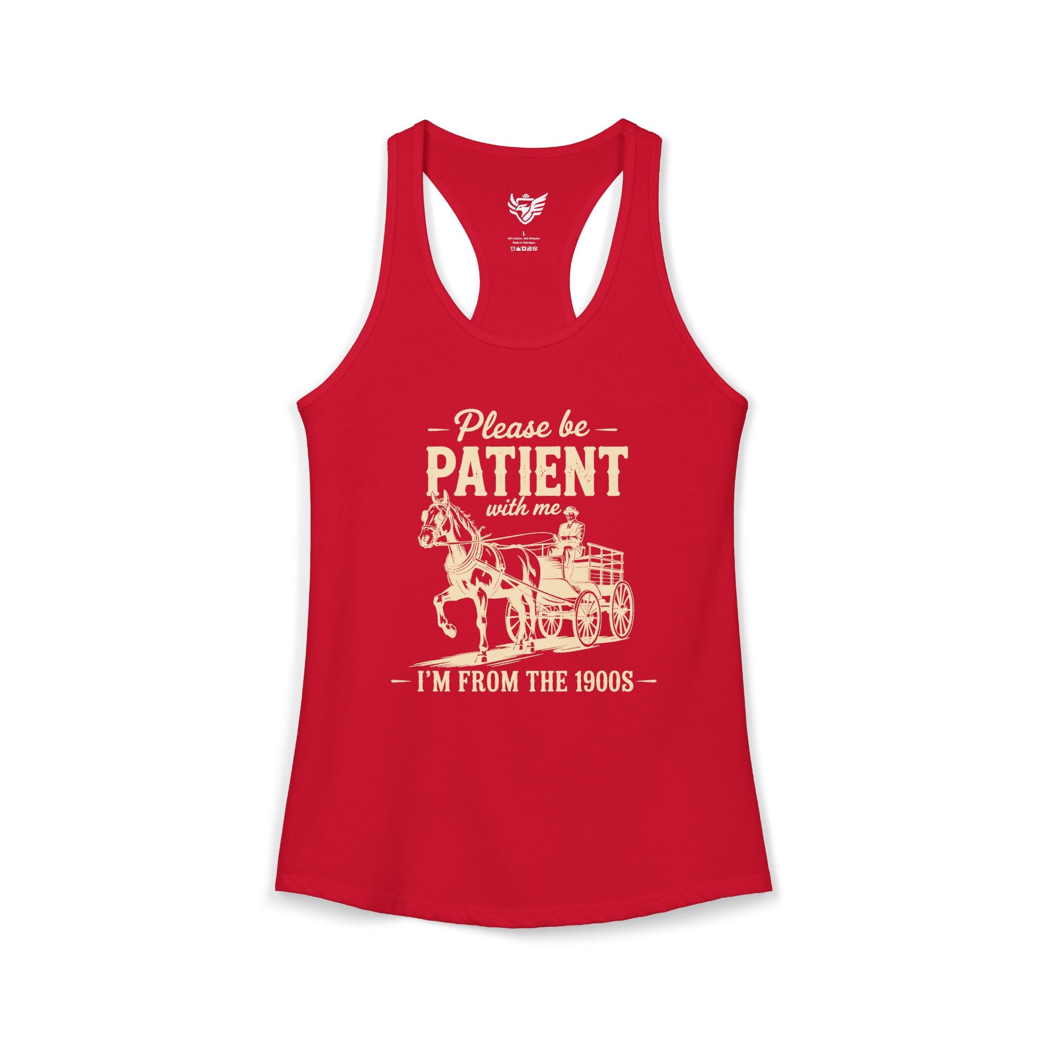 Please Be Patient With Me I'm From the 1900s Ideal Racerback Tank
