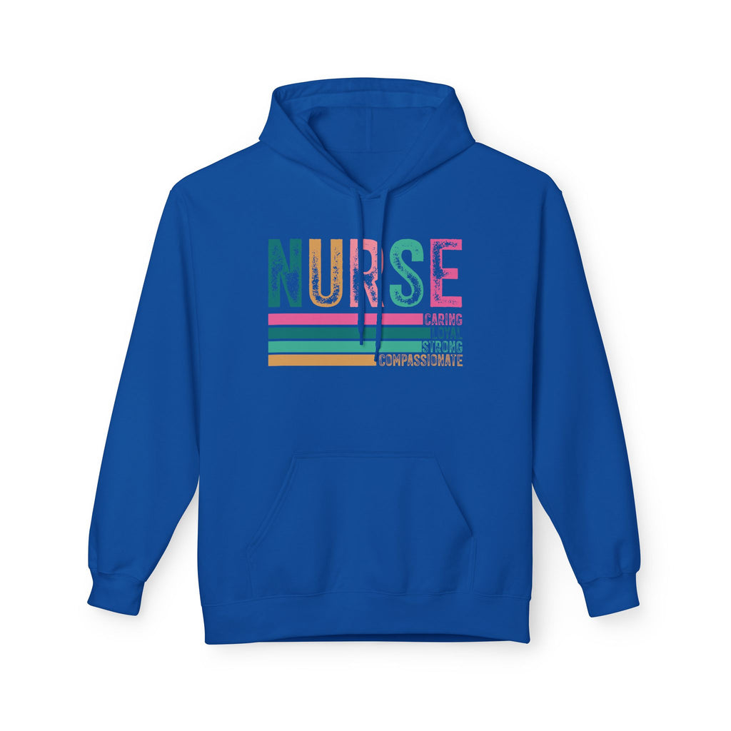Nurse Midweight Softstyle Fleece Hoodie