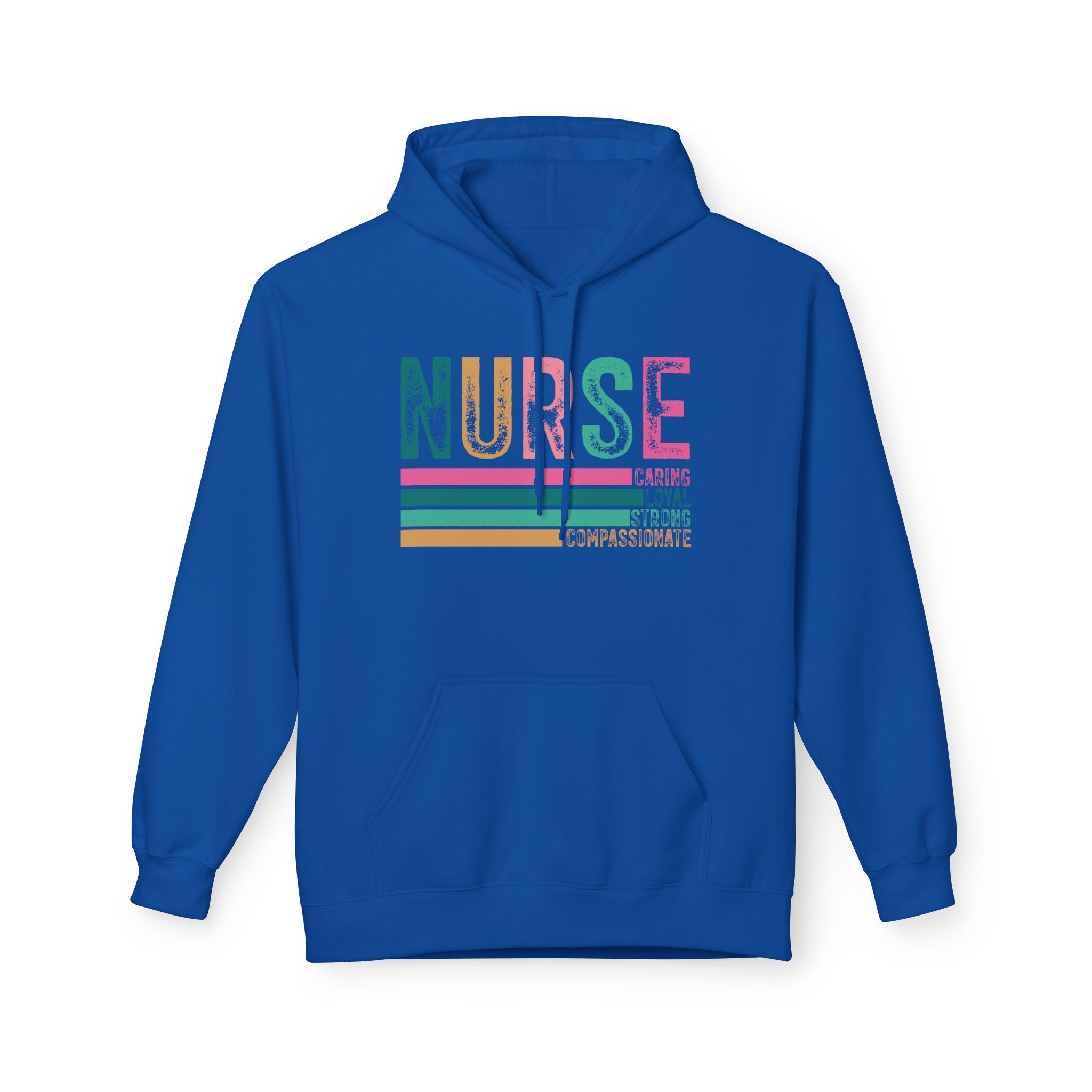 Nurse Midweight Softstyle Fleece Hoodie