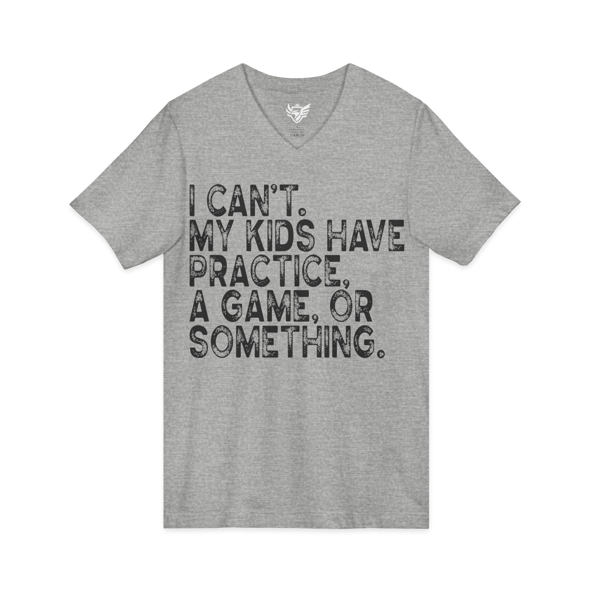 Busy Parents Jersey Short Sleeve V-Neck Tee