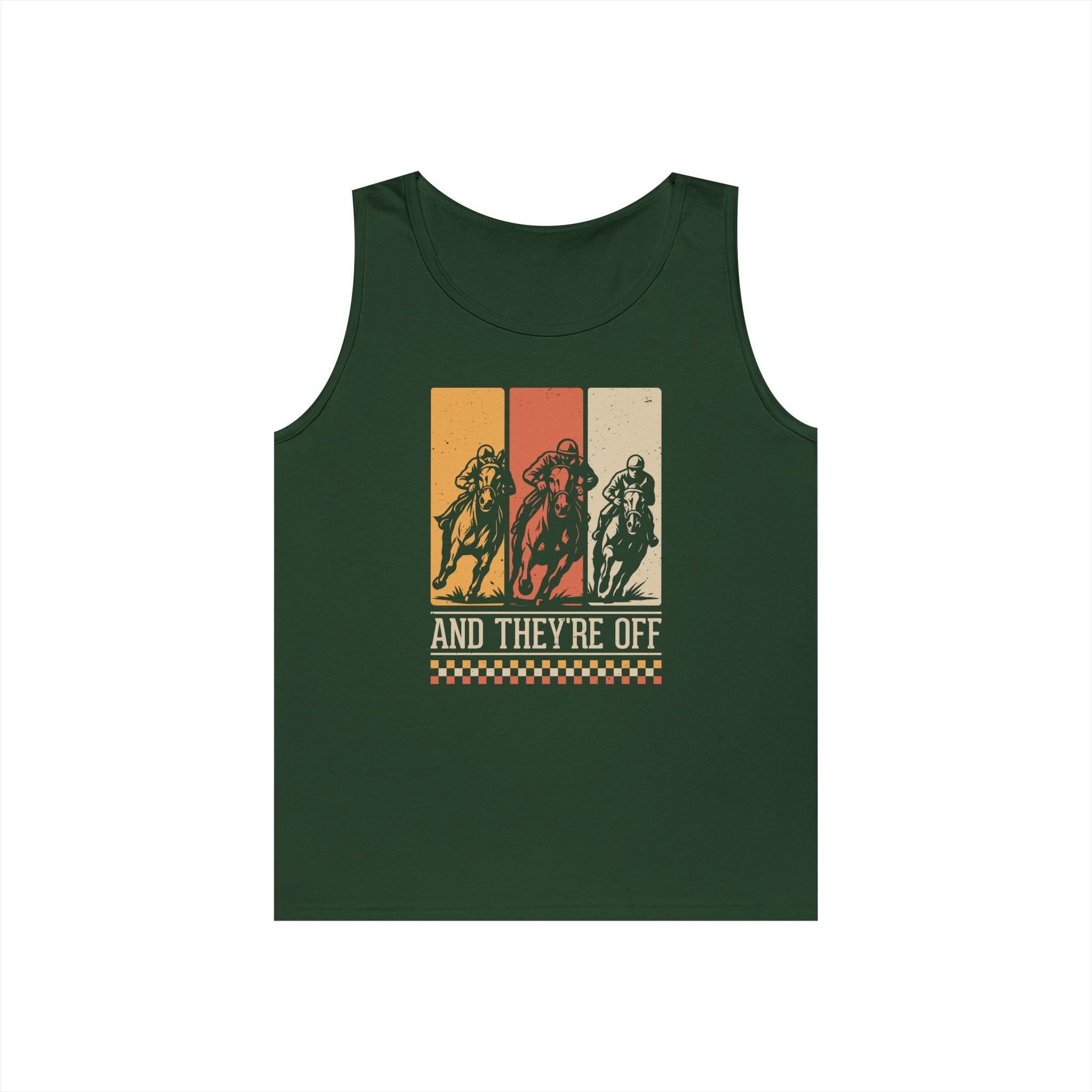 Racing Heavy Cotton Tank Top