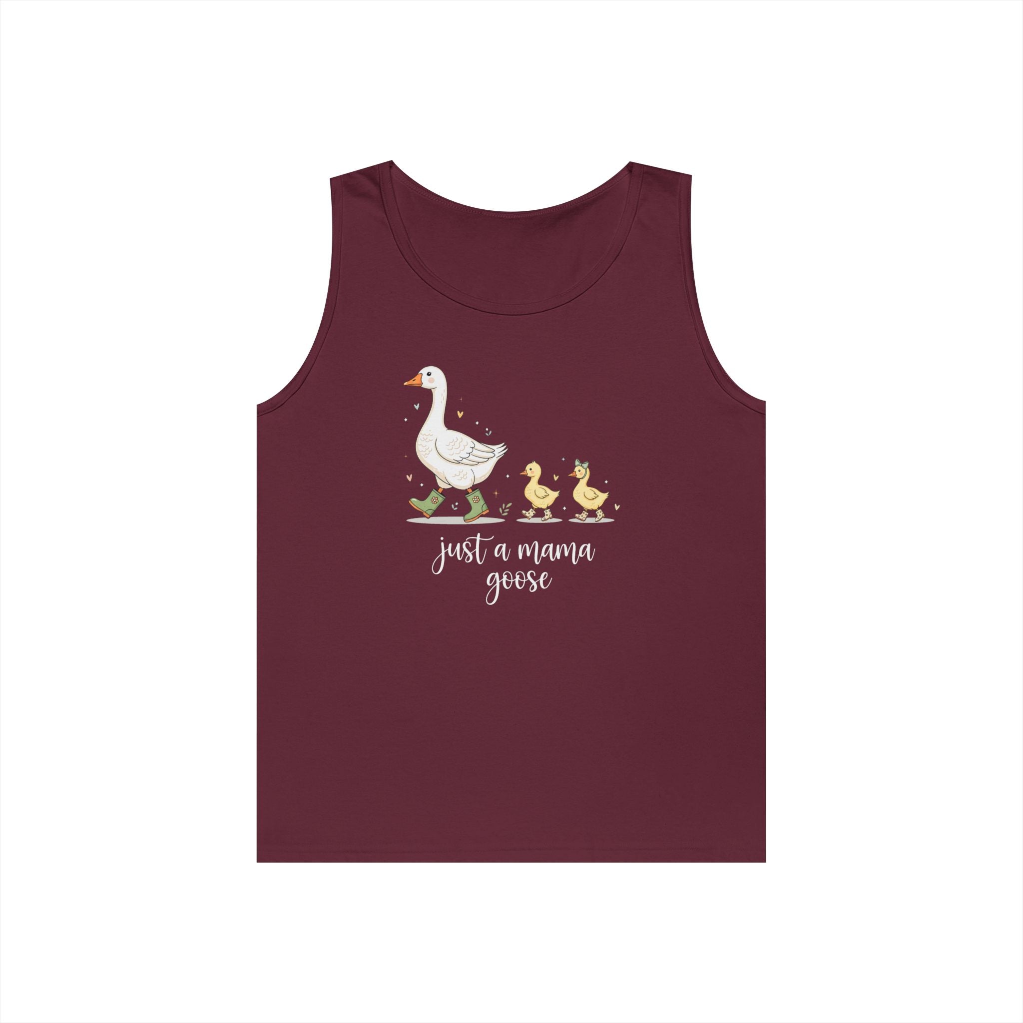Just A Momma Goose Heavy Cotton Tank Top