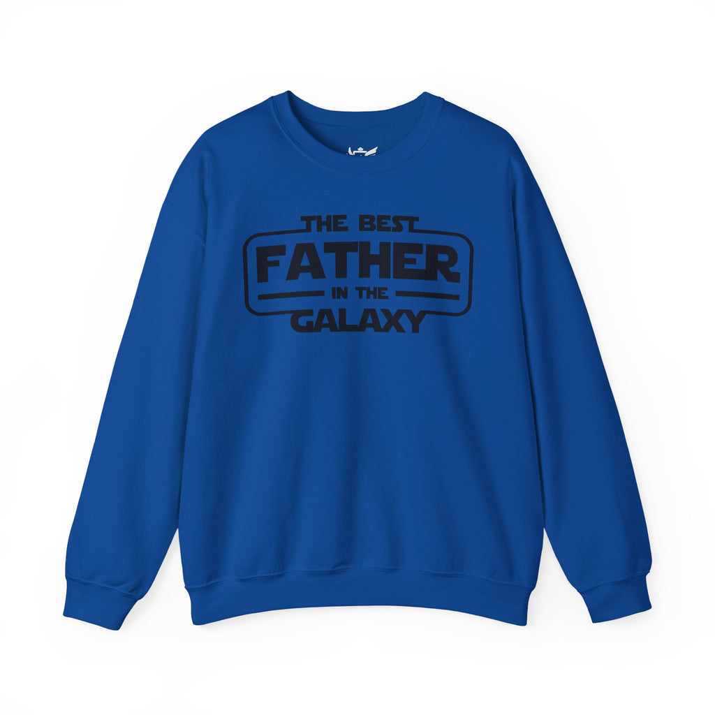 The Best Father In The Galaxy Heavy Blend™ Crewneck Sweatshirt