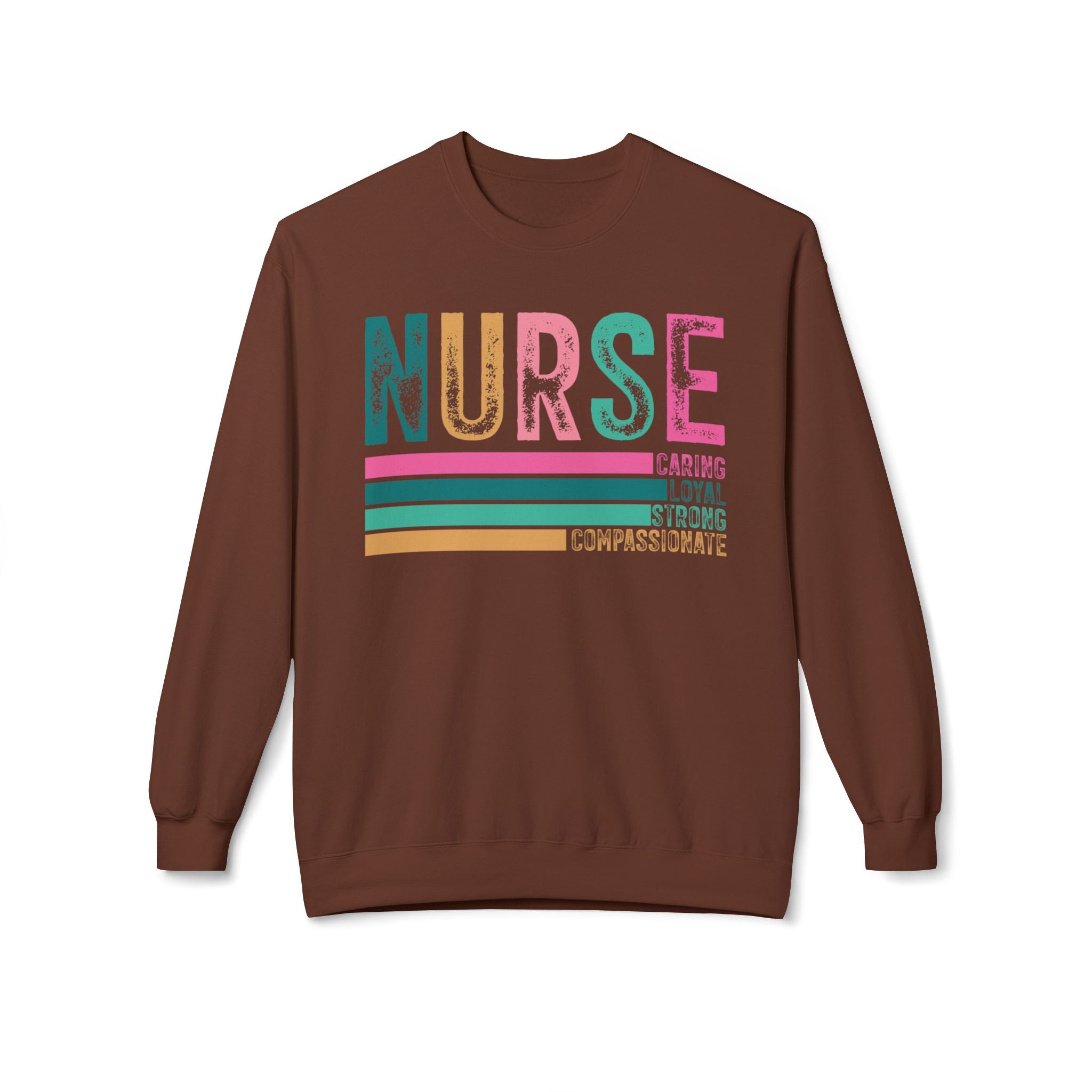 Nurse Midweight Softstyle Fleece Crewneck Sweatshirt