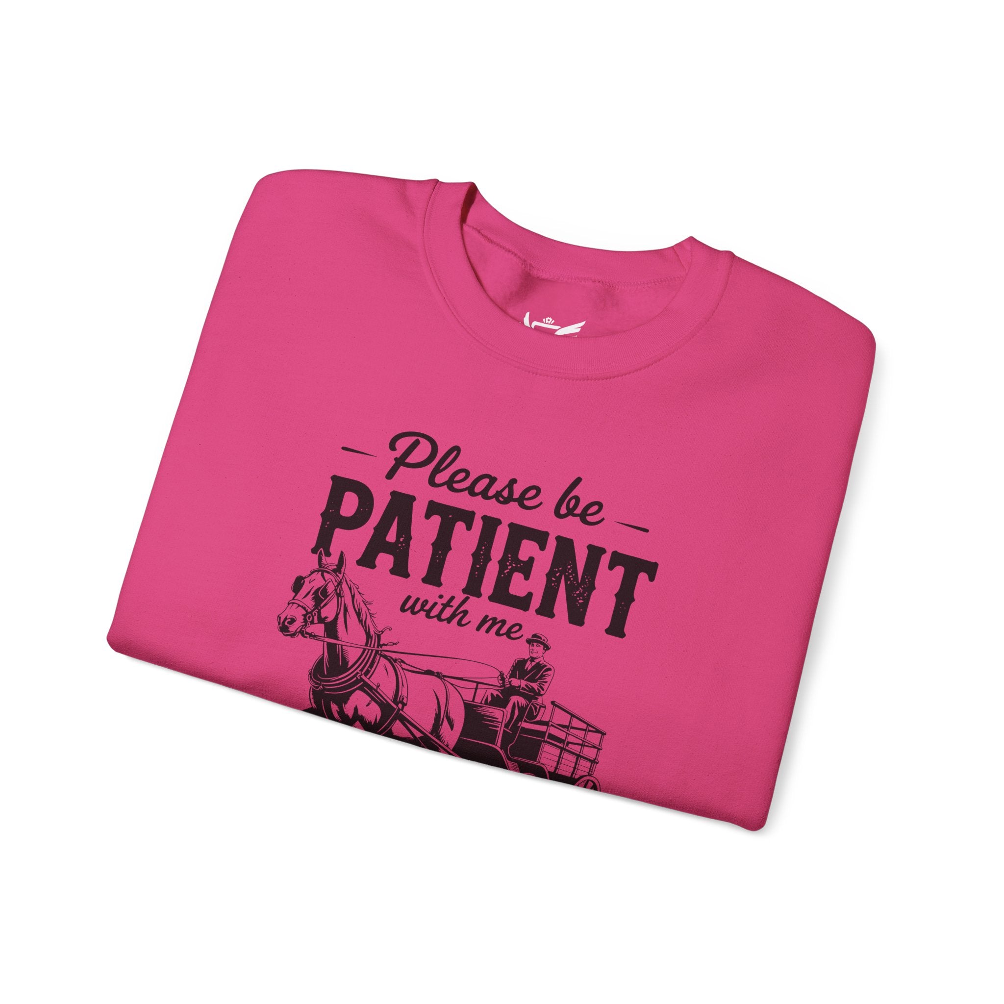 Please Be Patient With Me I'm From the 1900s Heavy Blend™ Crewneck Sweatshirt