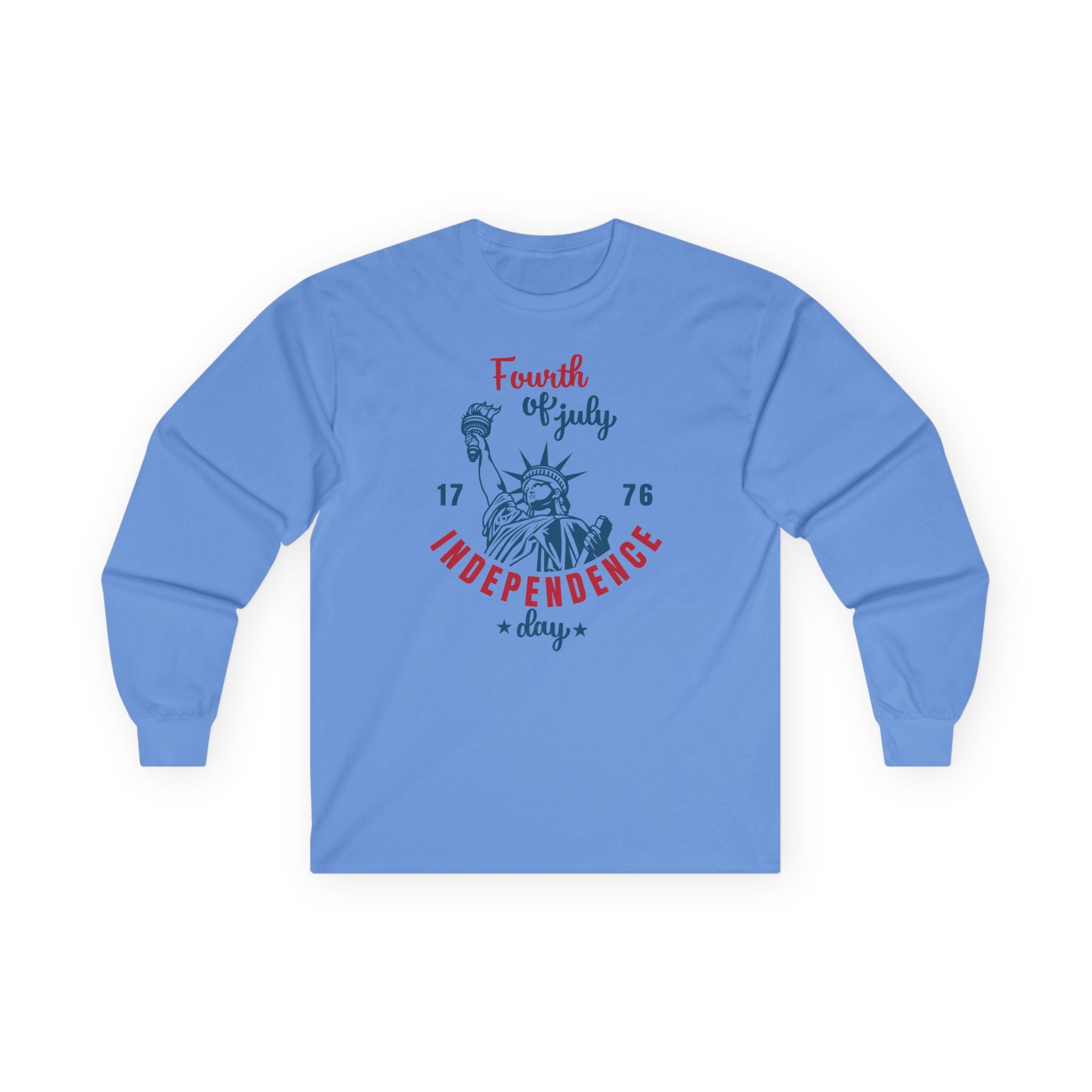 Independence Day Cotton Long Sleeve Tee