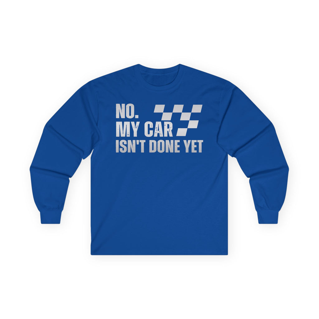 Unfinished Cotton Long Sleeve Tee