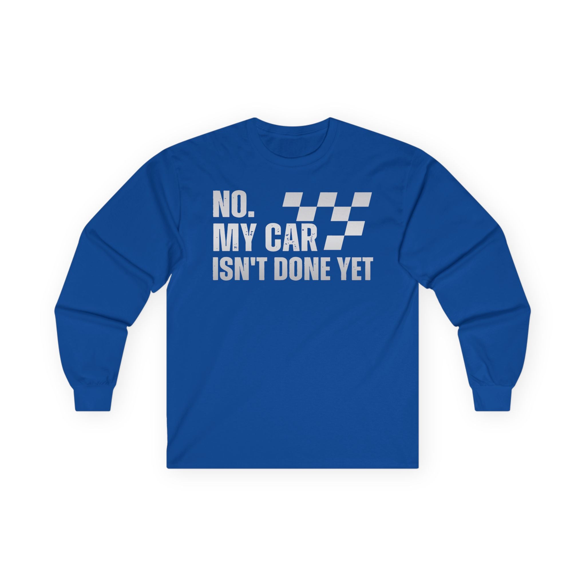 Unfinished Cotton Long Sleeve Tee