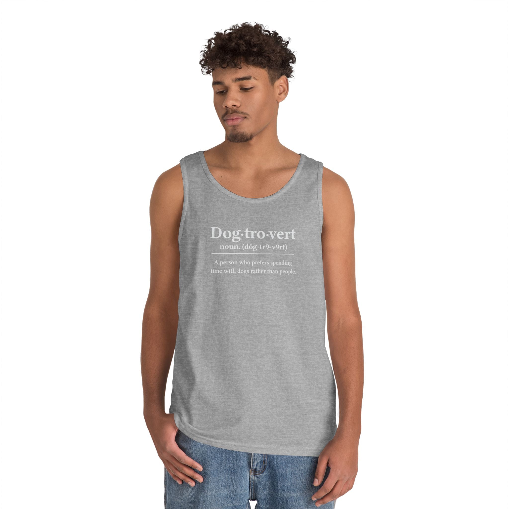Dog-Tro-Vert Heavy Cotton Tank Top