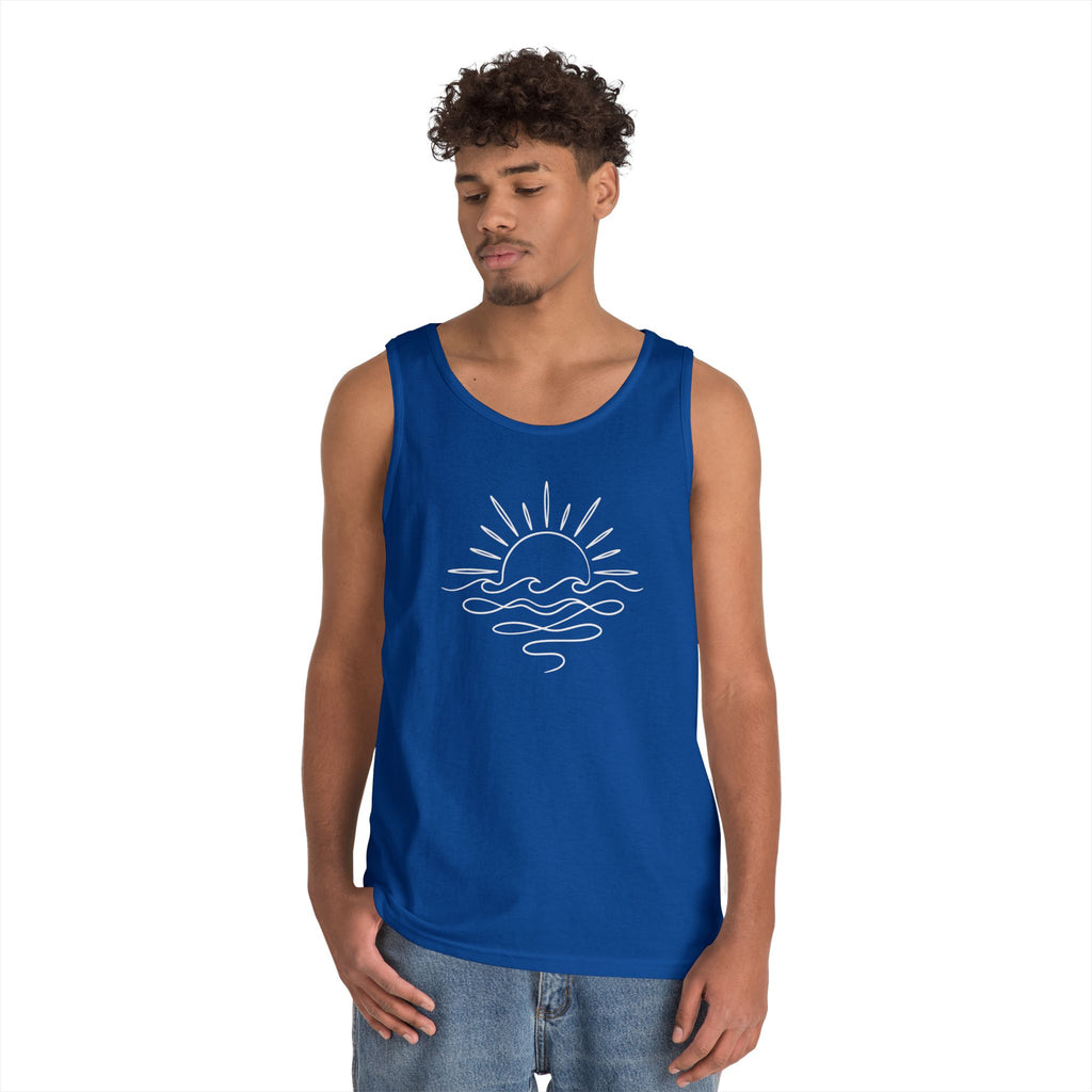 Sunny Sea Heavy Cotton Tank Top