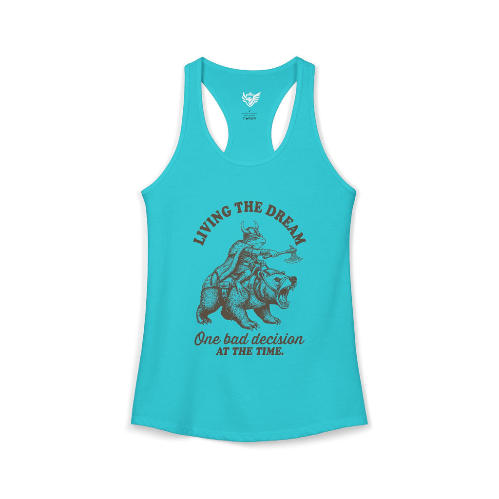 Living The Dream Ideal Racerback Tank