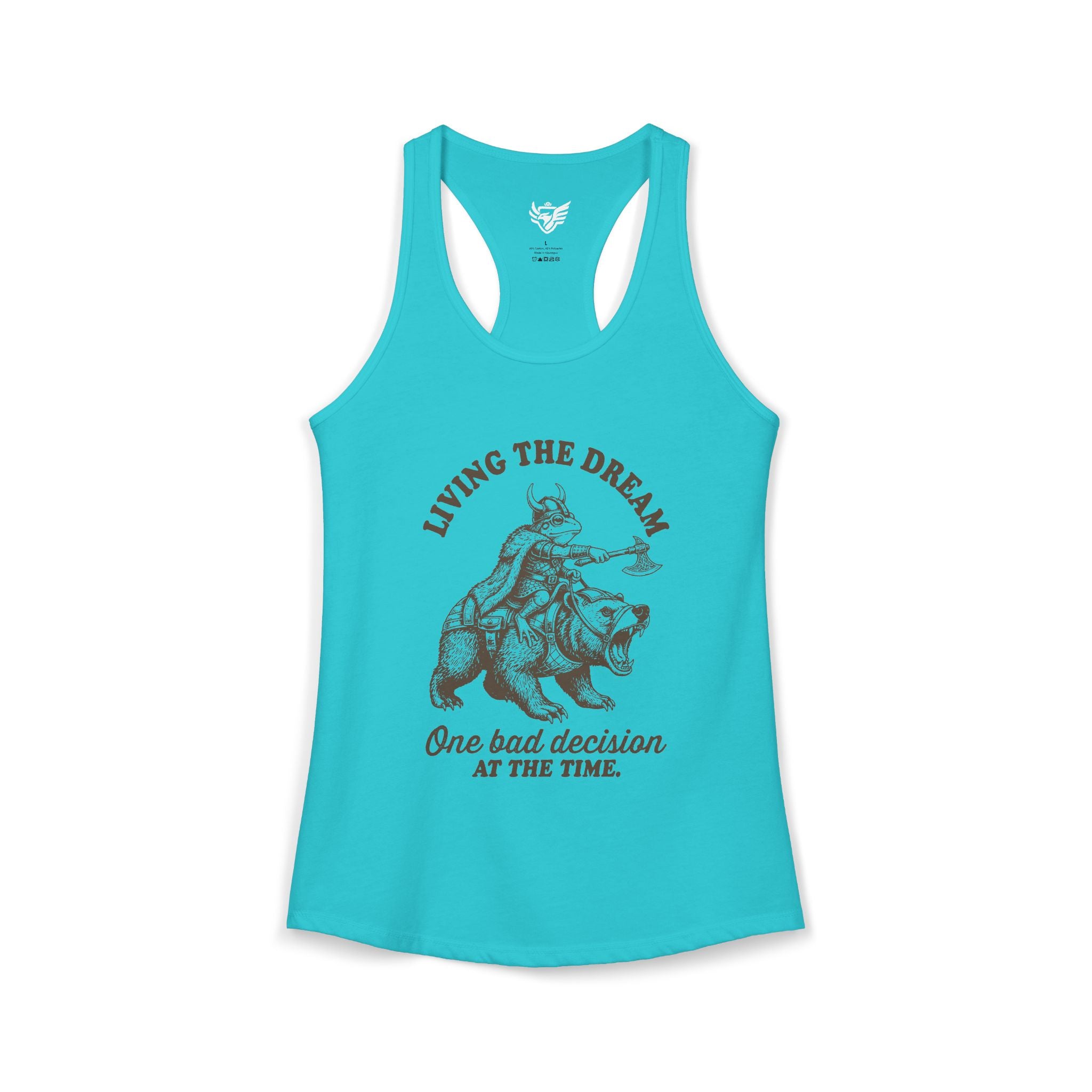 Living The Dream Ideal Racerback Tank