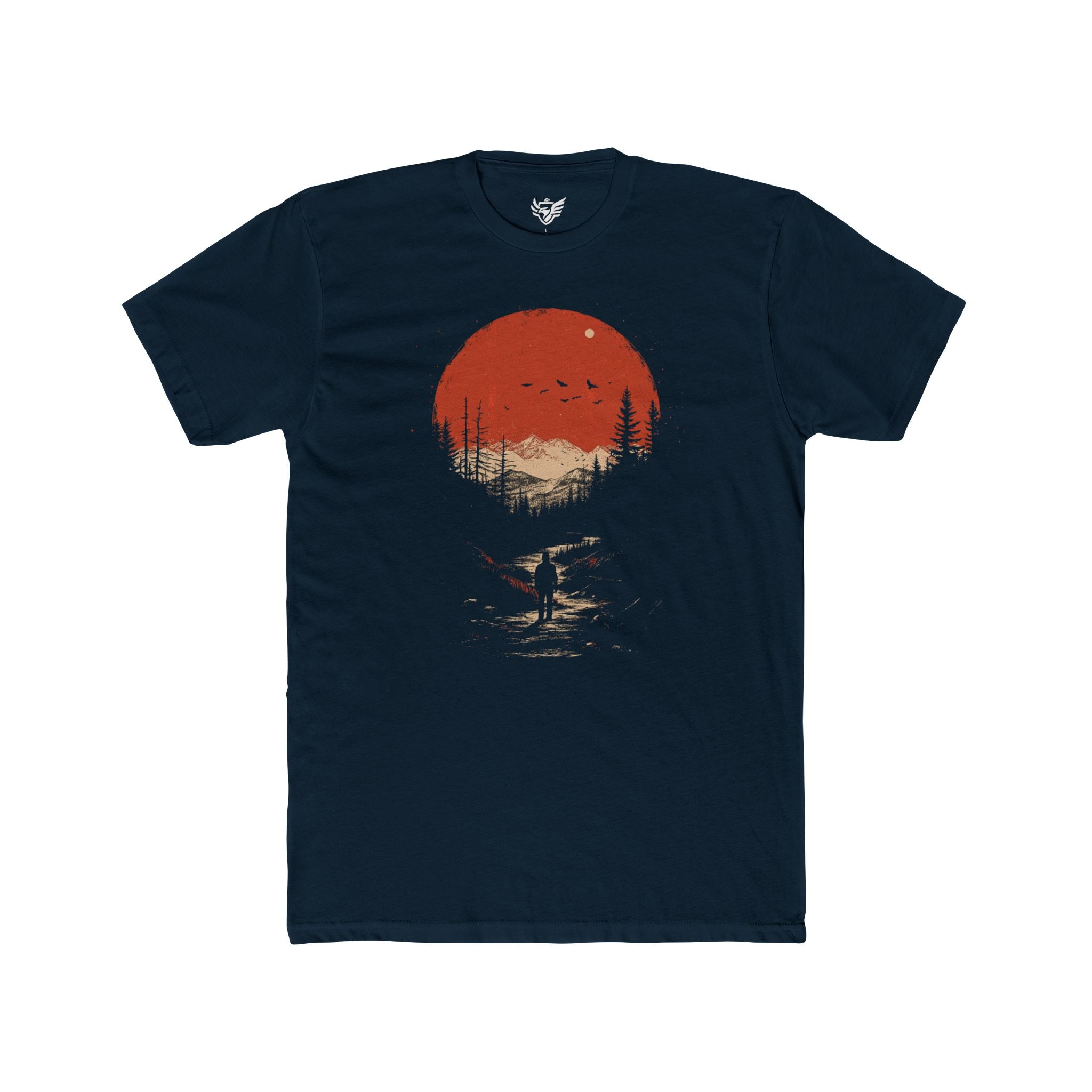 Solo Hike Cotton Crew Tee