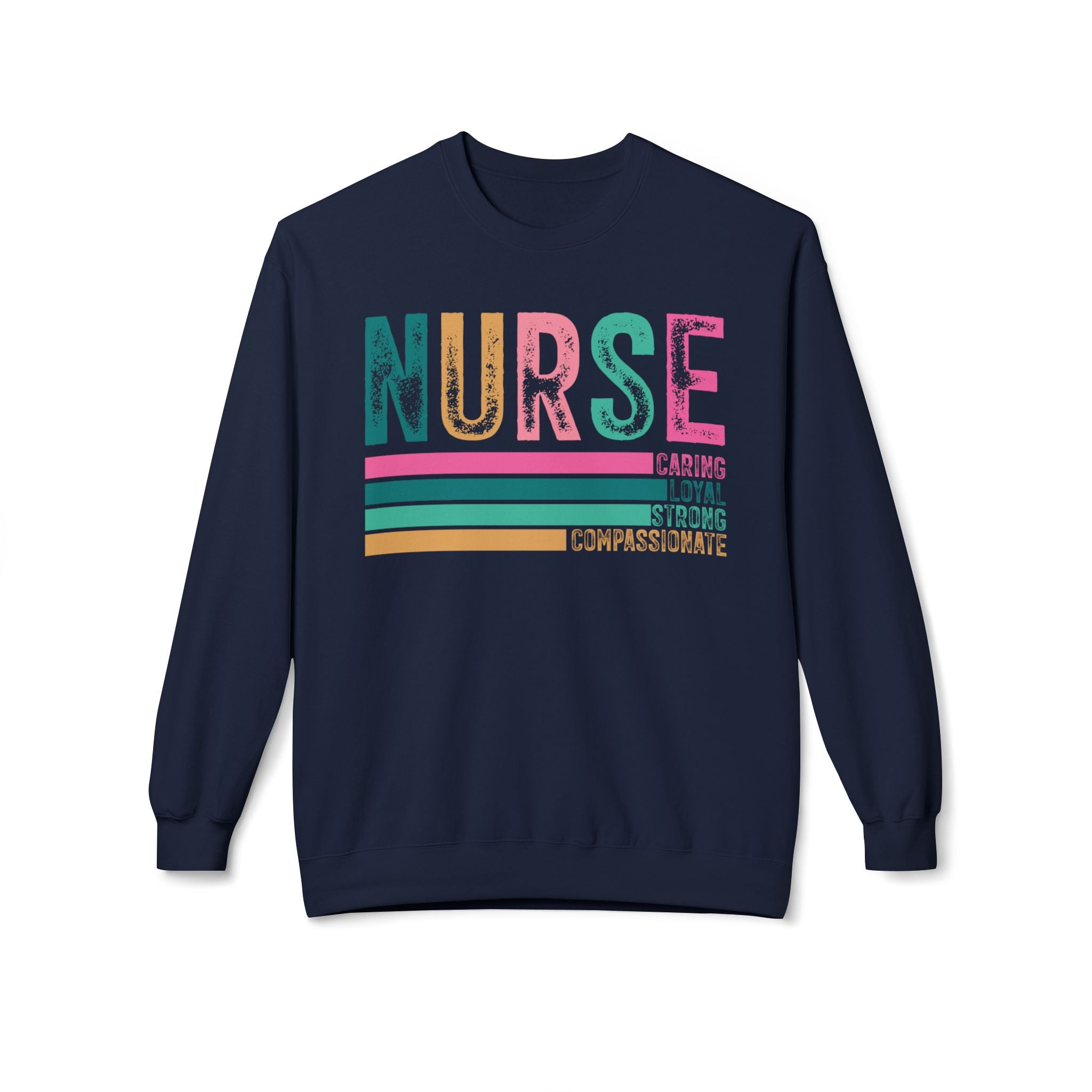 Nurse Midweight Softstyle Fleece Crewneck Sweatshirt