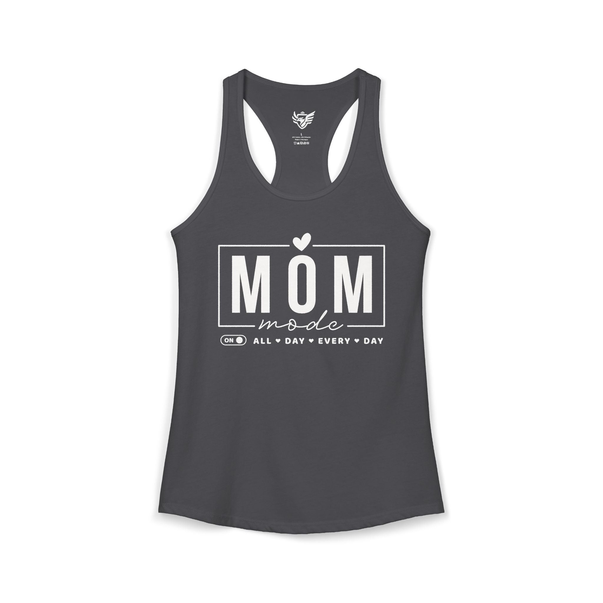 Mom Mode Ideal Racerback Tank