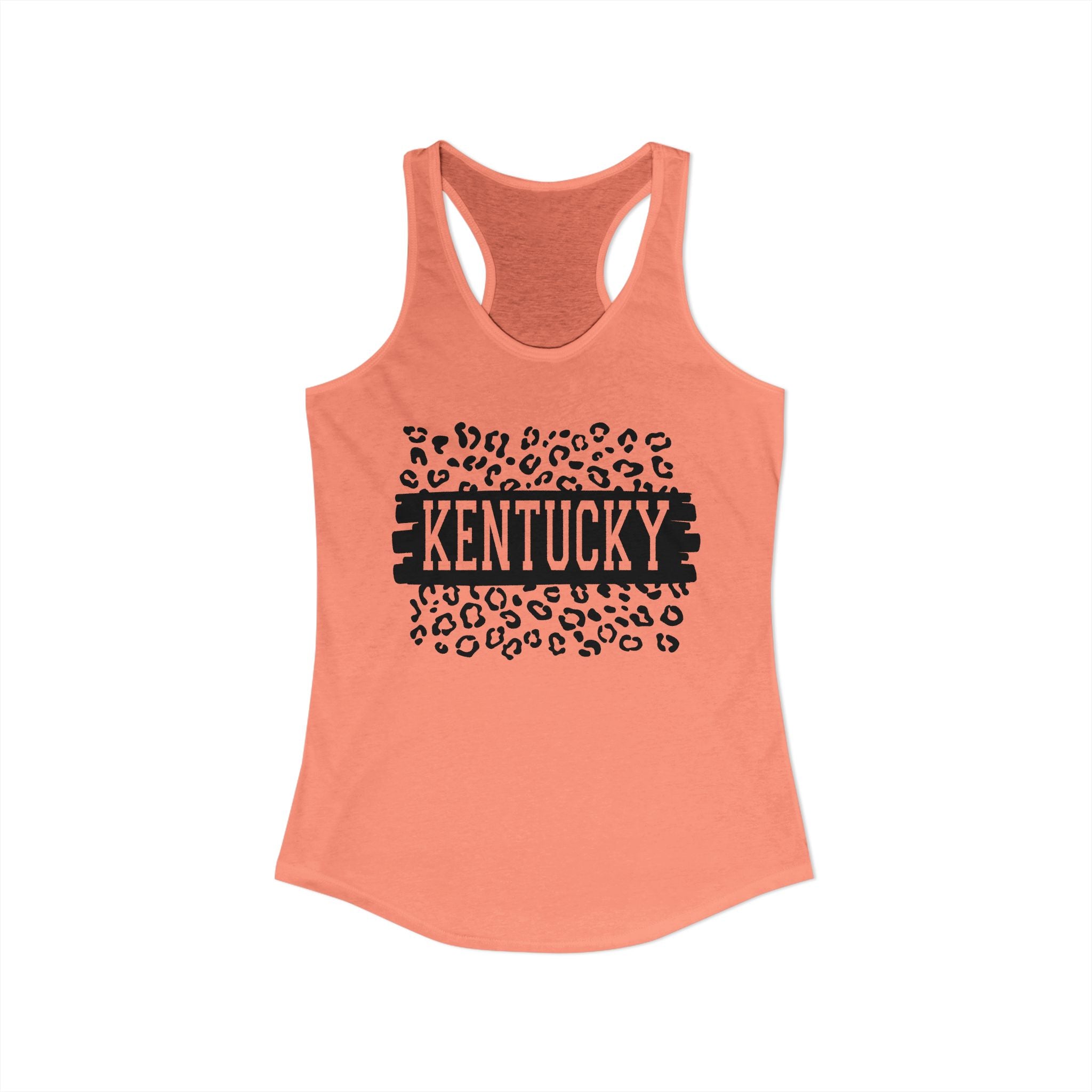 Women's KY Leopard Ideal Racerback Tank