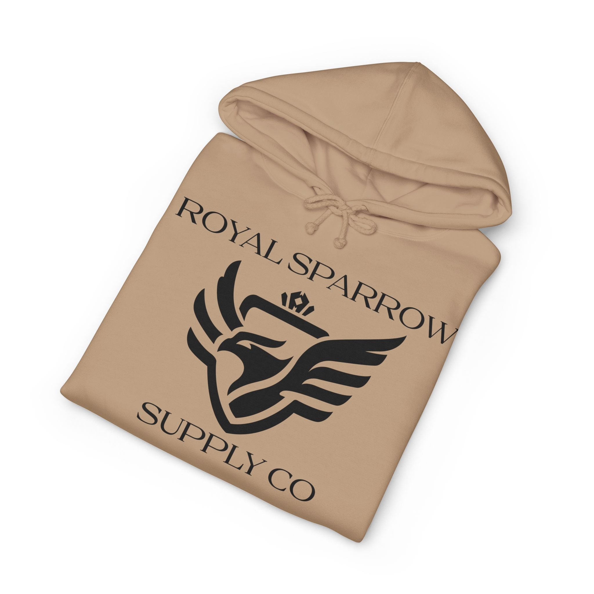 Royal Sparrow Unisex Heavyweight Hooded Sweatshirt