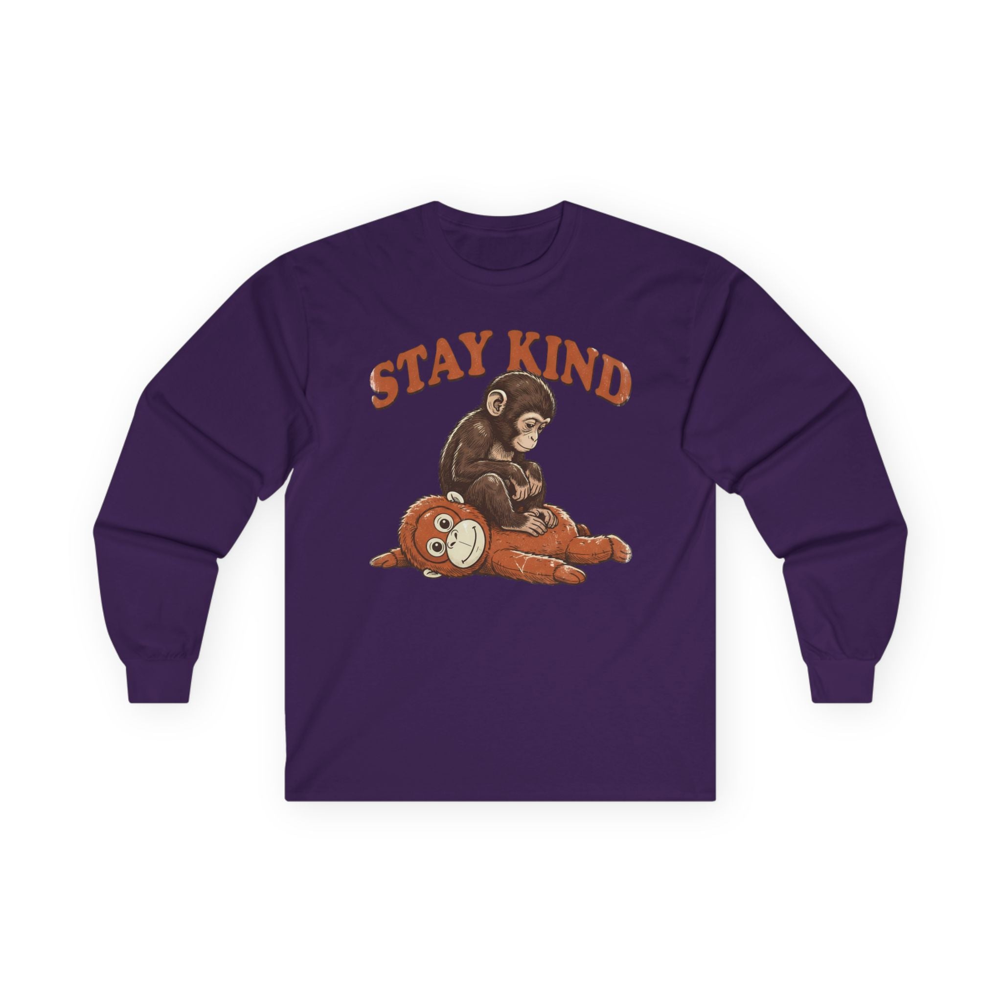 Stay Kind Cotton Long Sleeve Tee