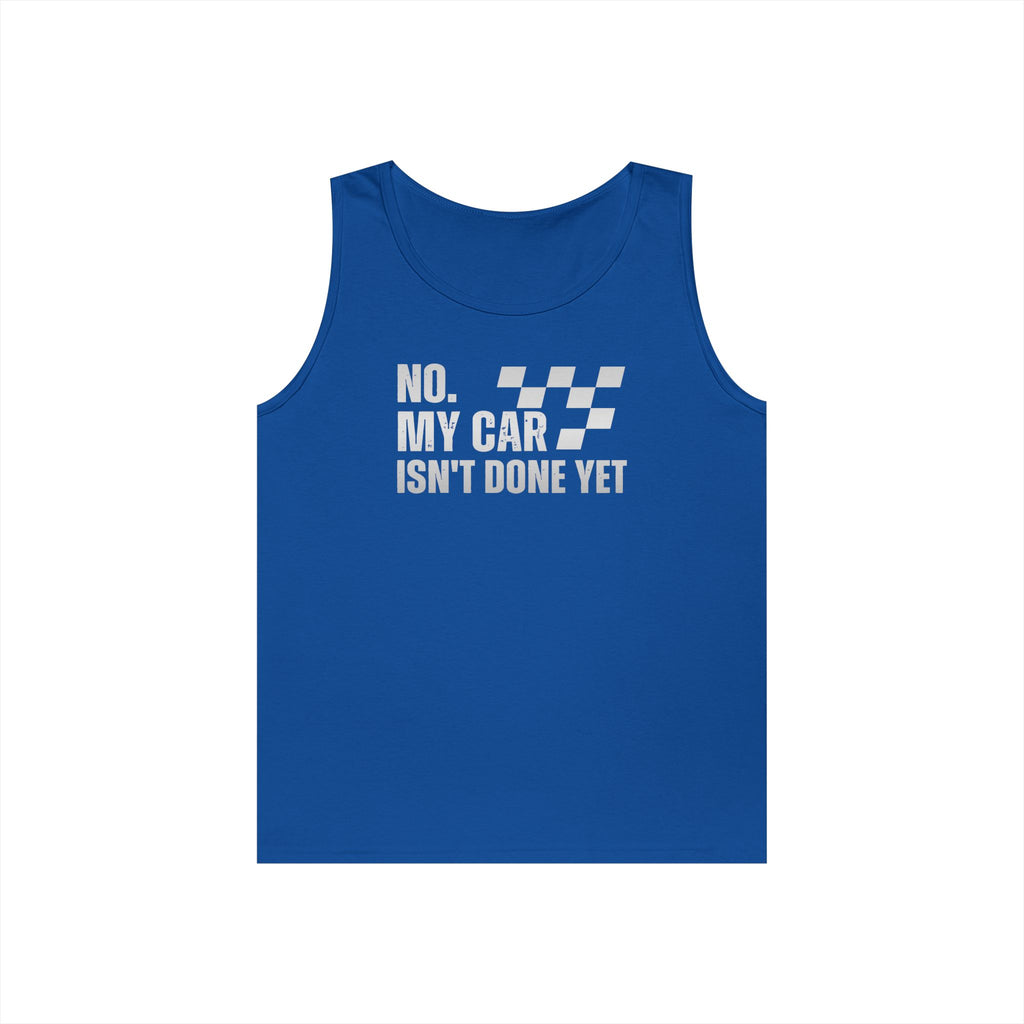 Unfinished Heavy Cotton Tank Top