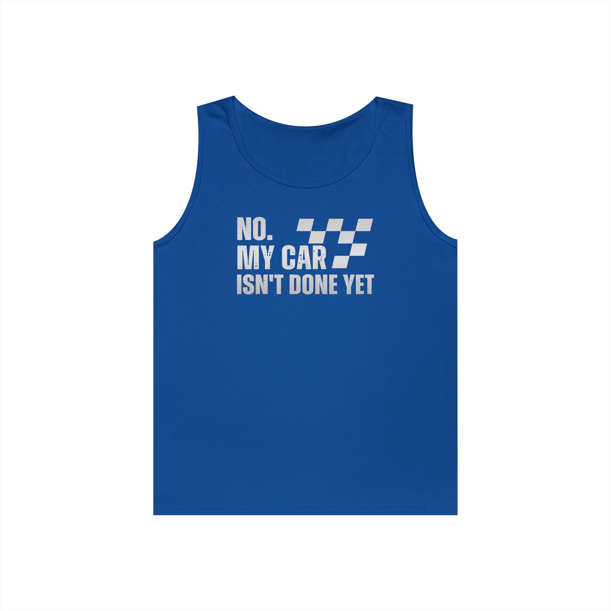 Unfinished Heavy Cotton Tank Top