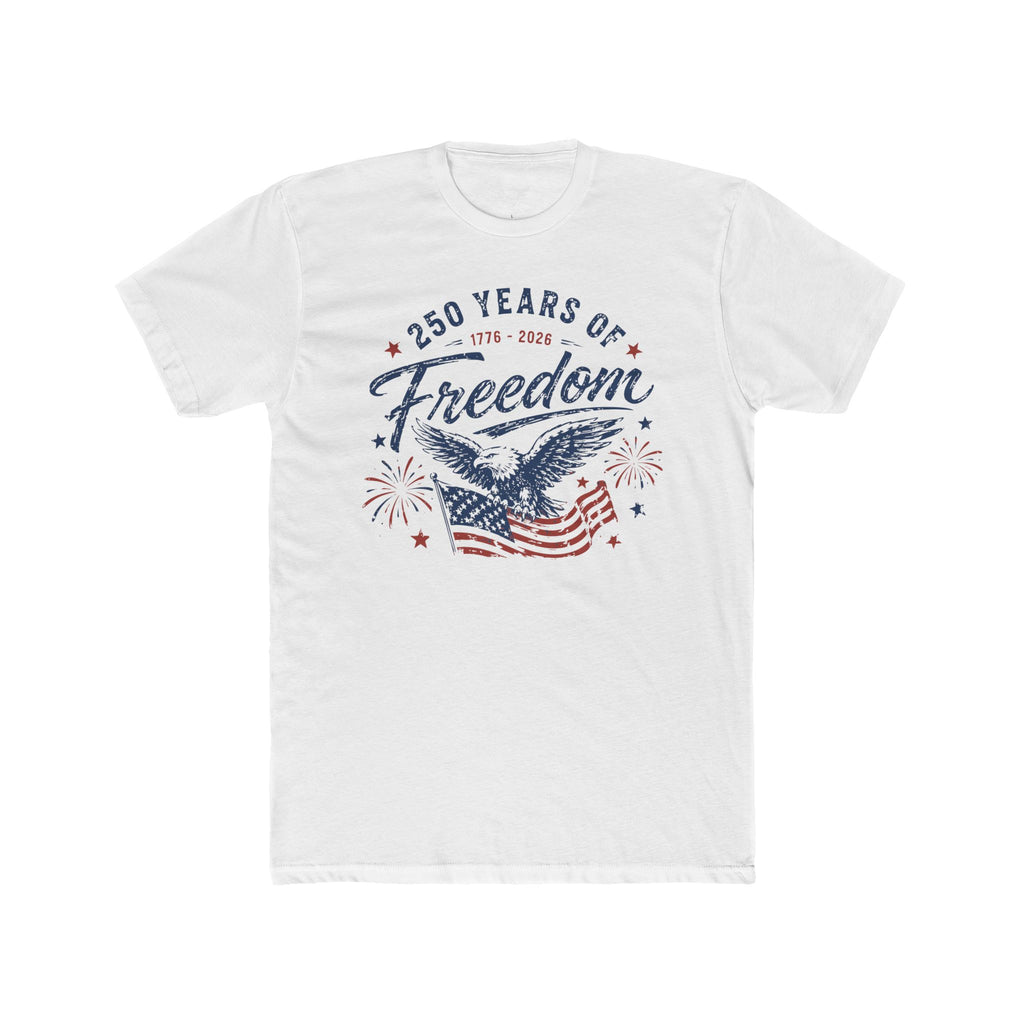 250 Years of Freedom Cotton Crew Tee
