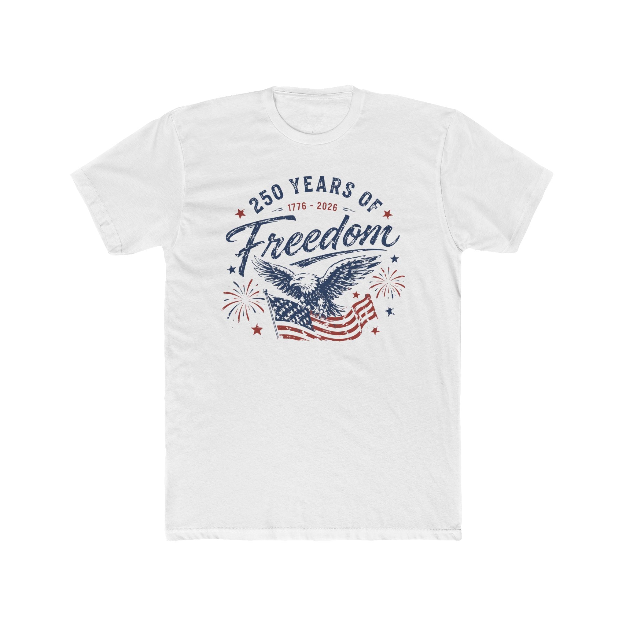 250 Years of Freedom Cotton Crew Tee